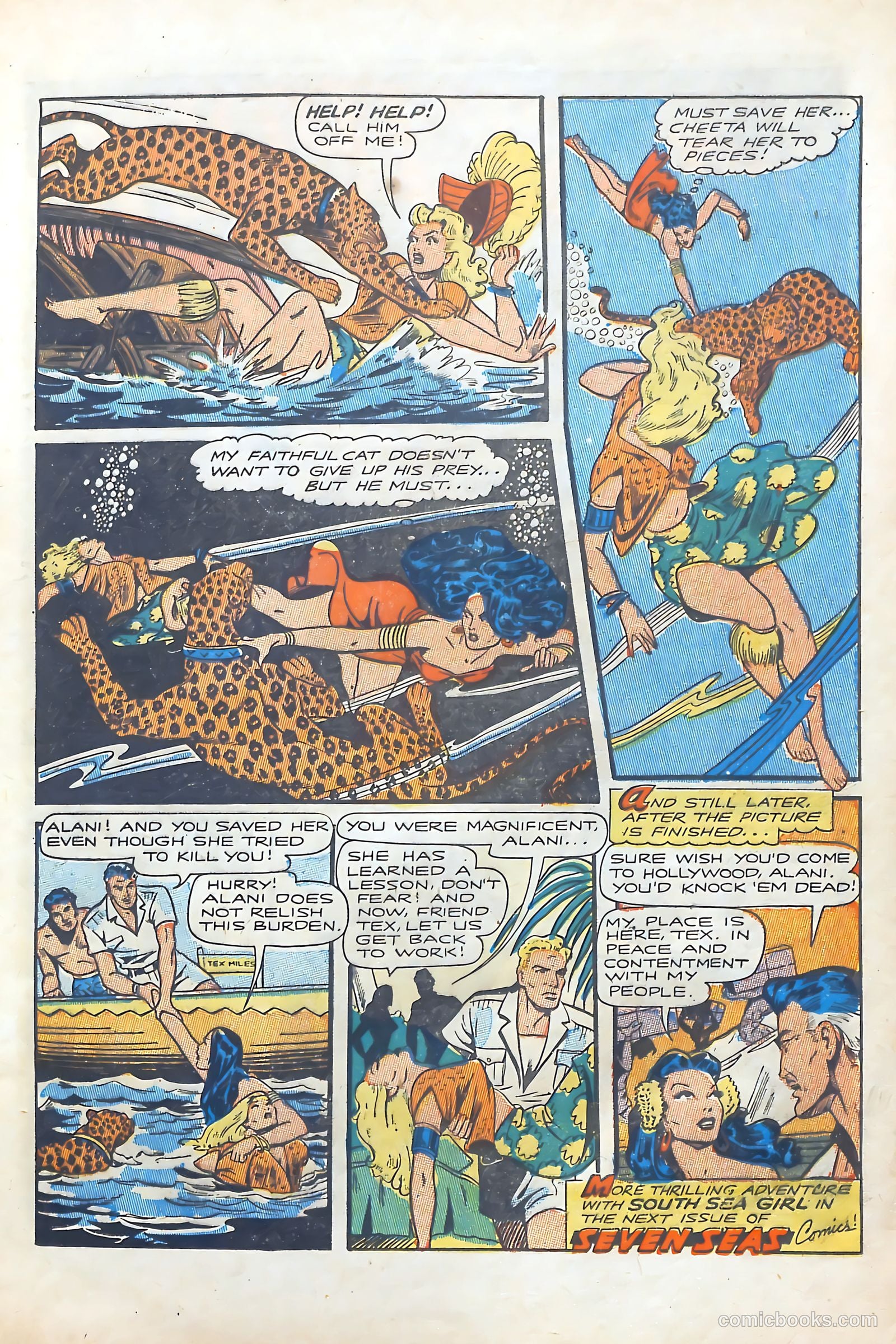 Seven Seas Comics #4 (1947) — page 9 of 36