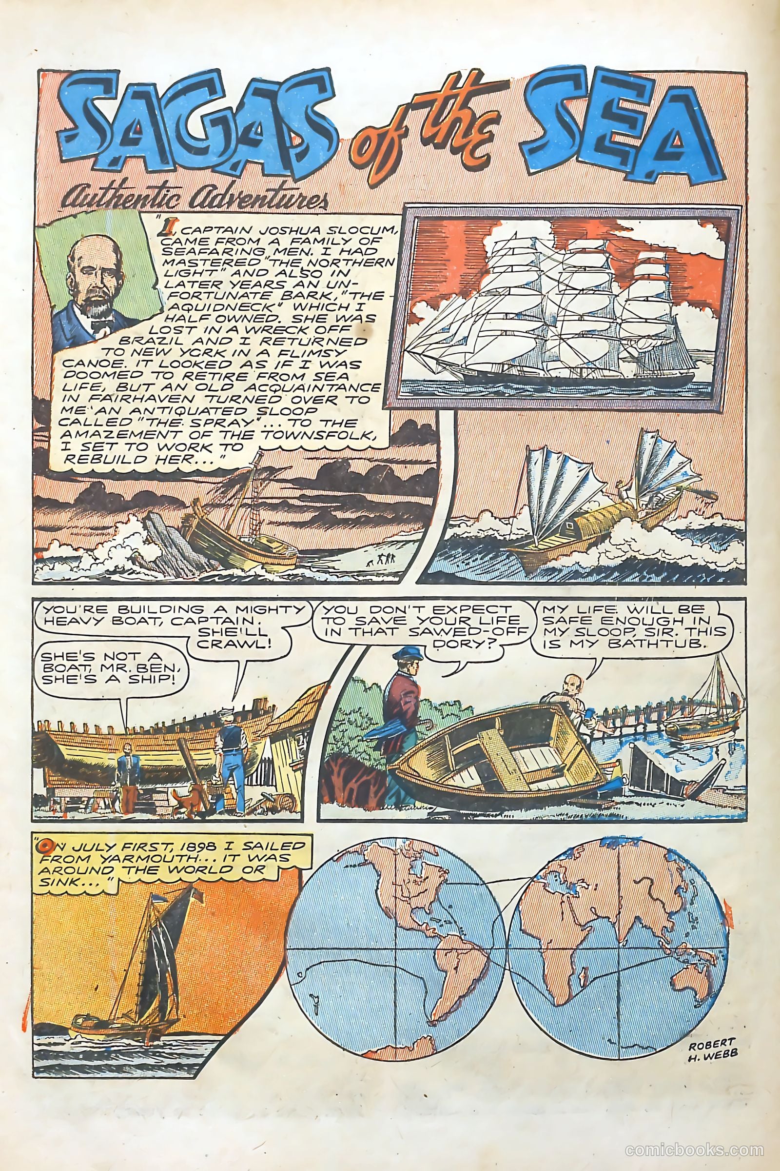 Seven Seas Comics #4 (1947) — page 22 of 36