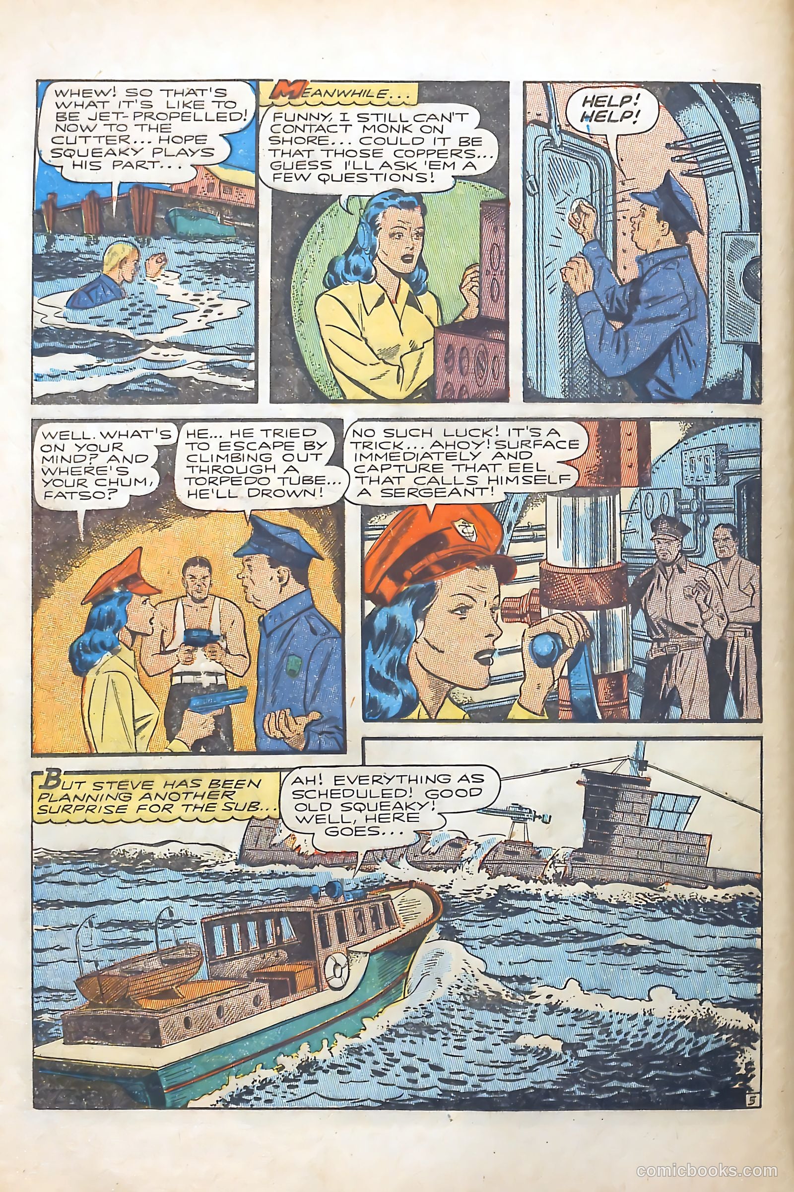 Seven Seas Comics #4 (1947) — page 32 of 36