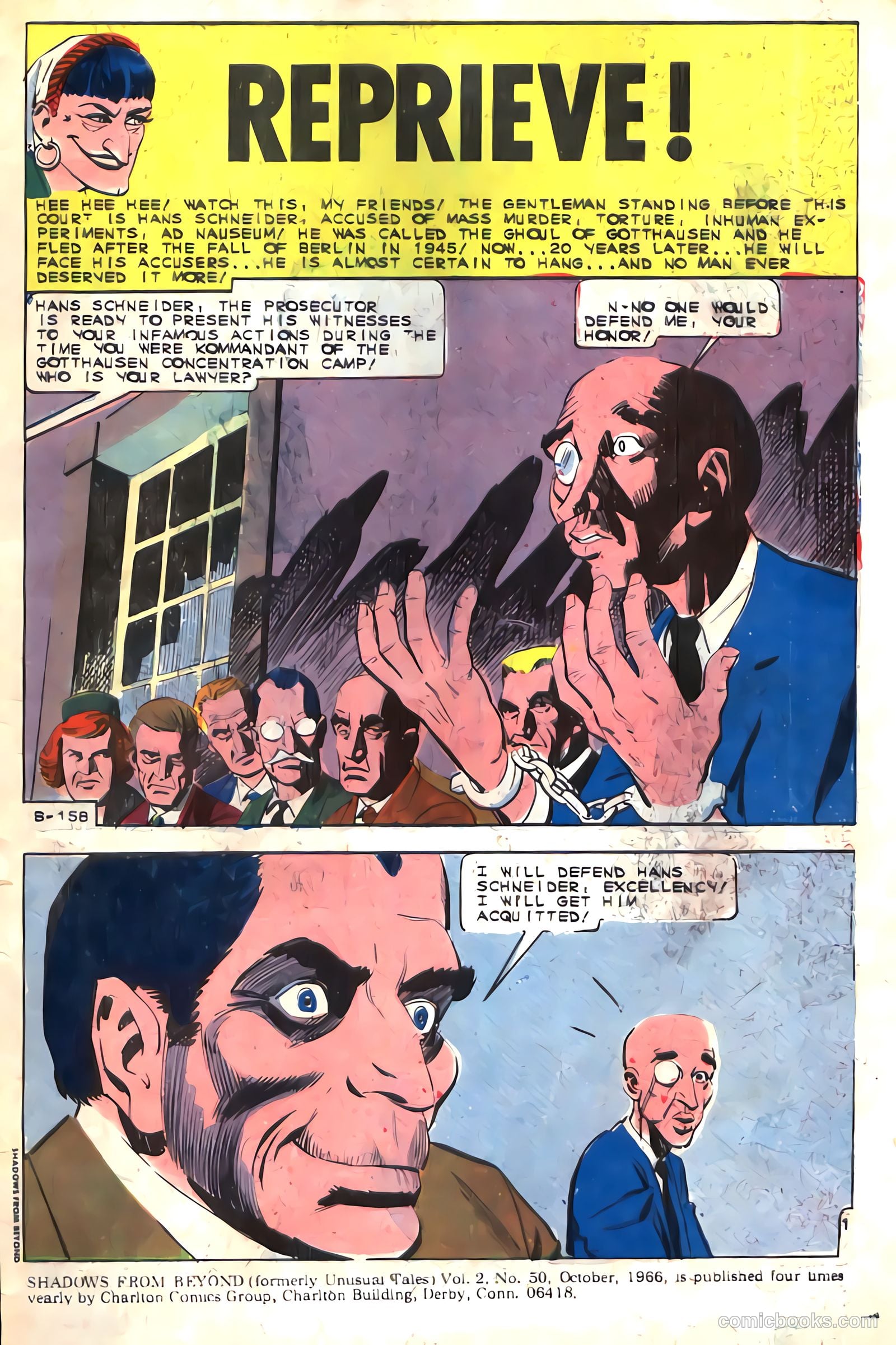 Shadows from Beyond #50 (1966) — page 3 of 36