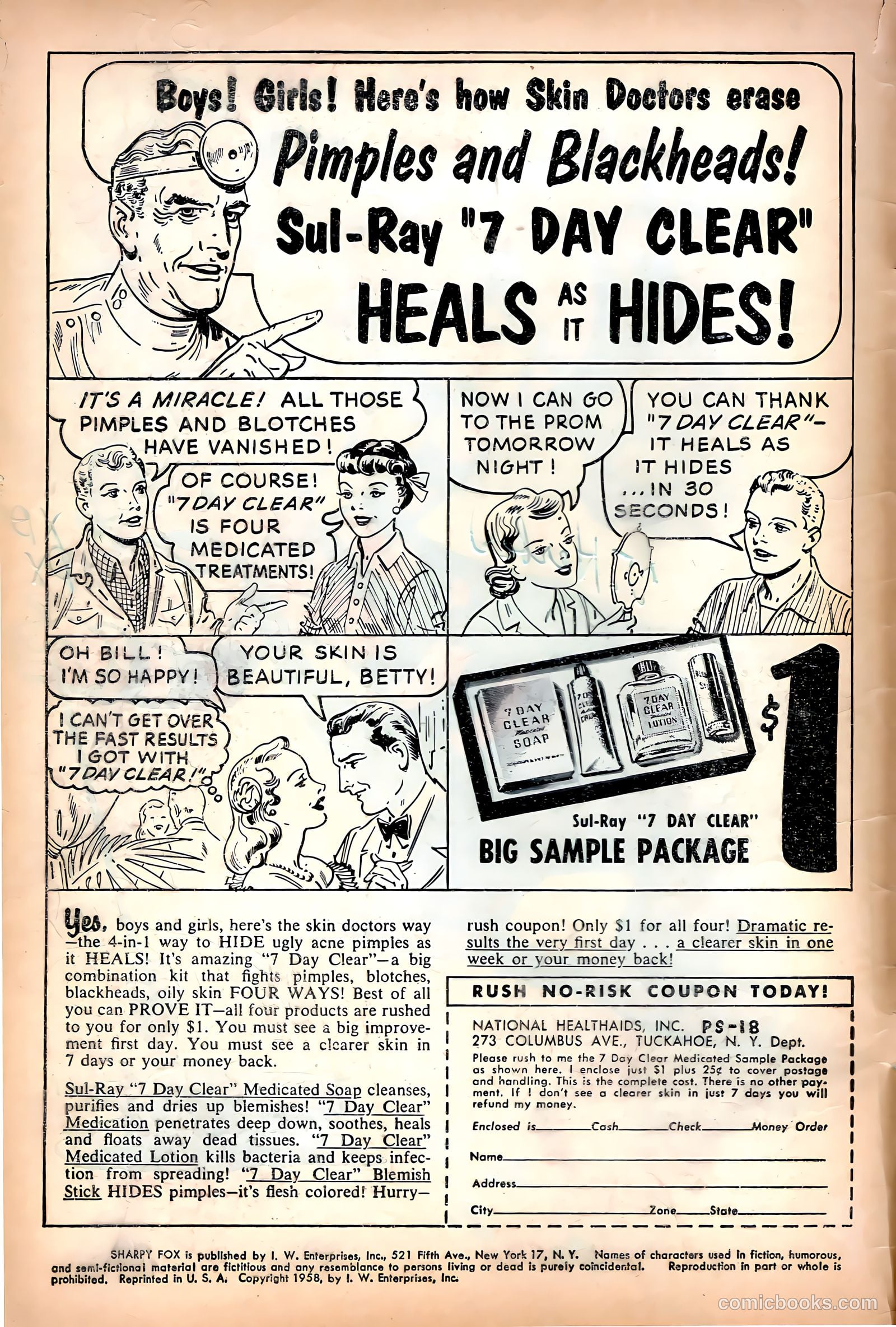 Sharpy Fox #1 (1958) — page 2 of 36
