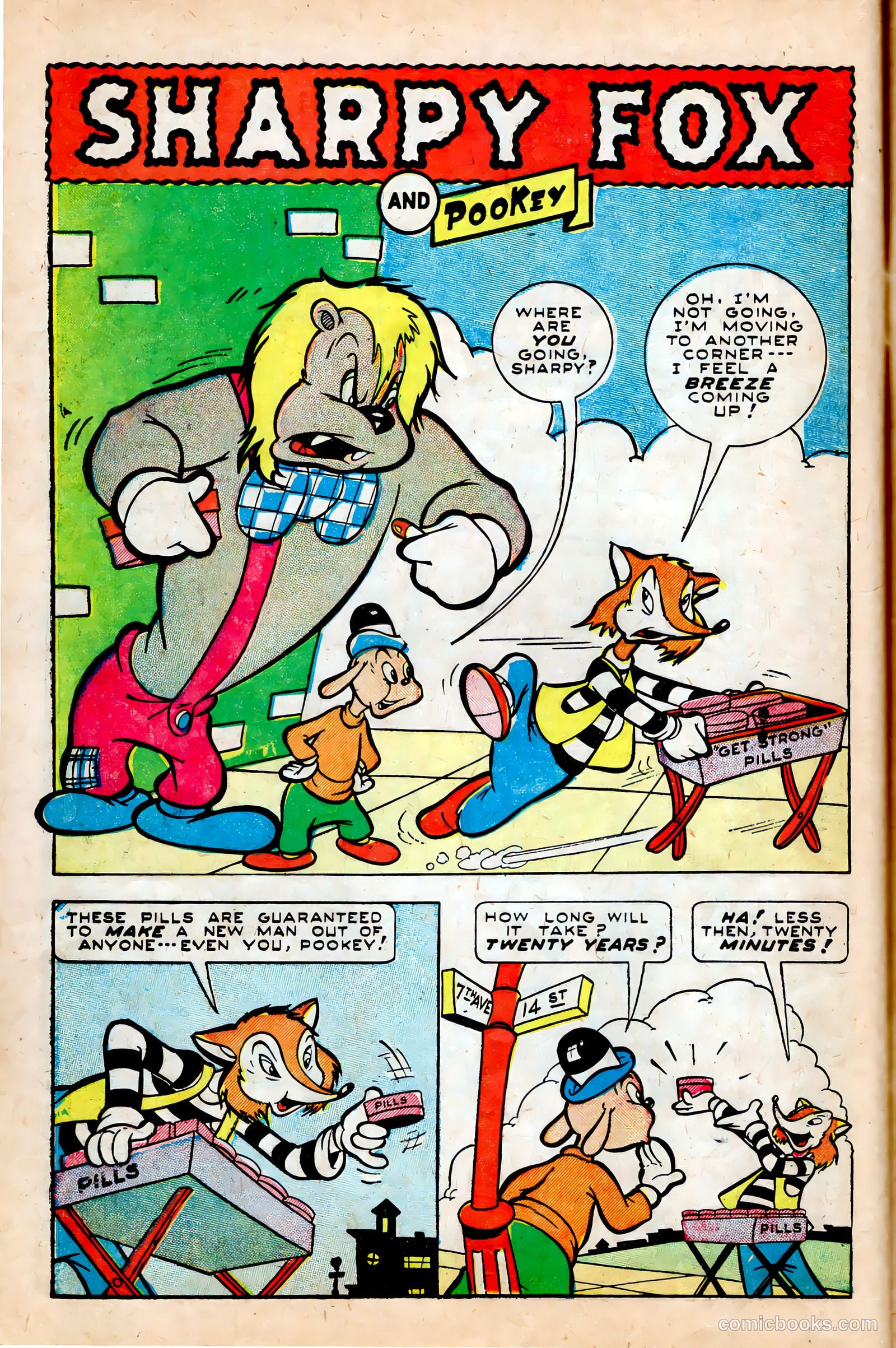 Sharpy Fox #1 (1958) — page 26 of 36