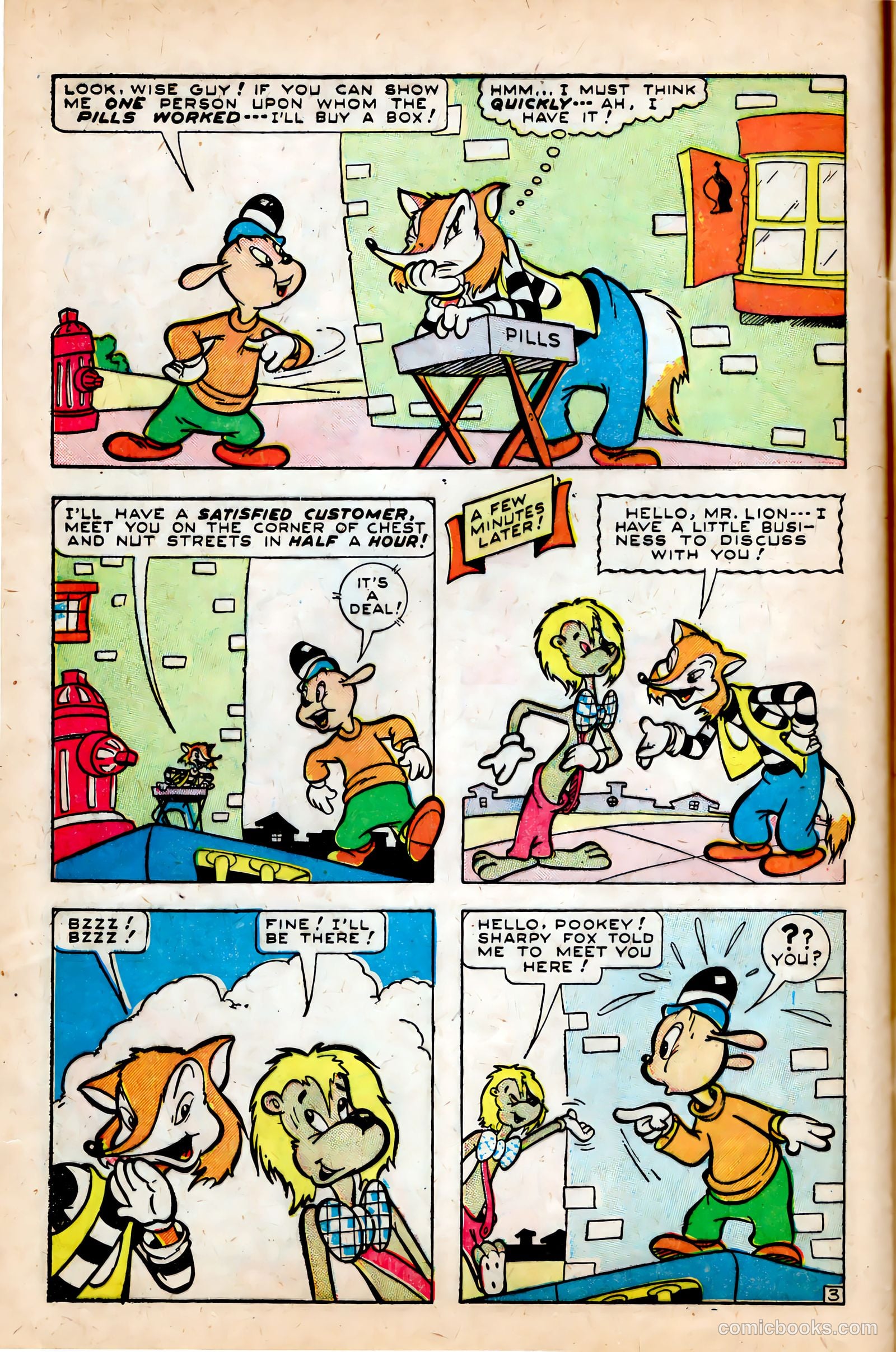 Sharpy Fox #1 (1958) — page 28 of 36