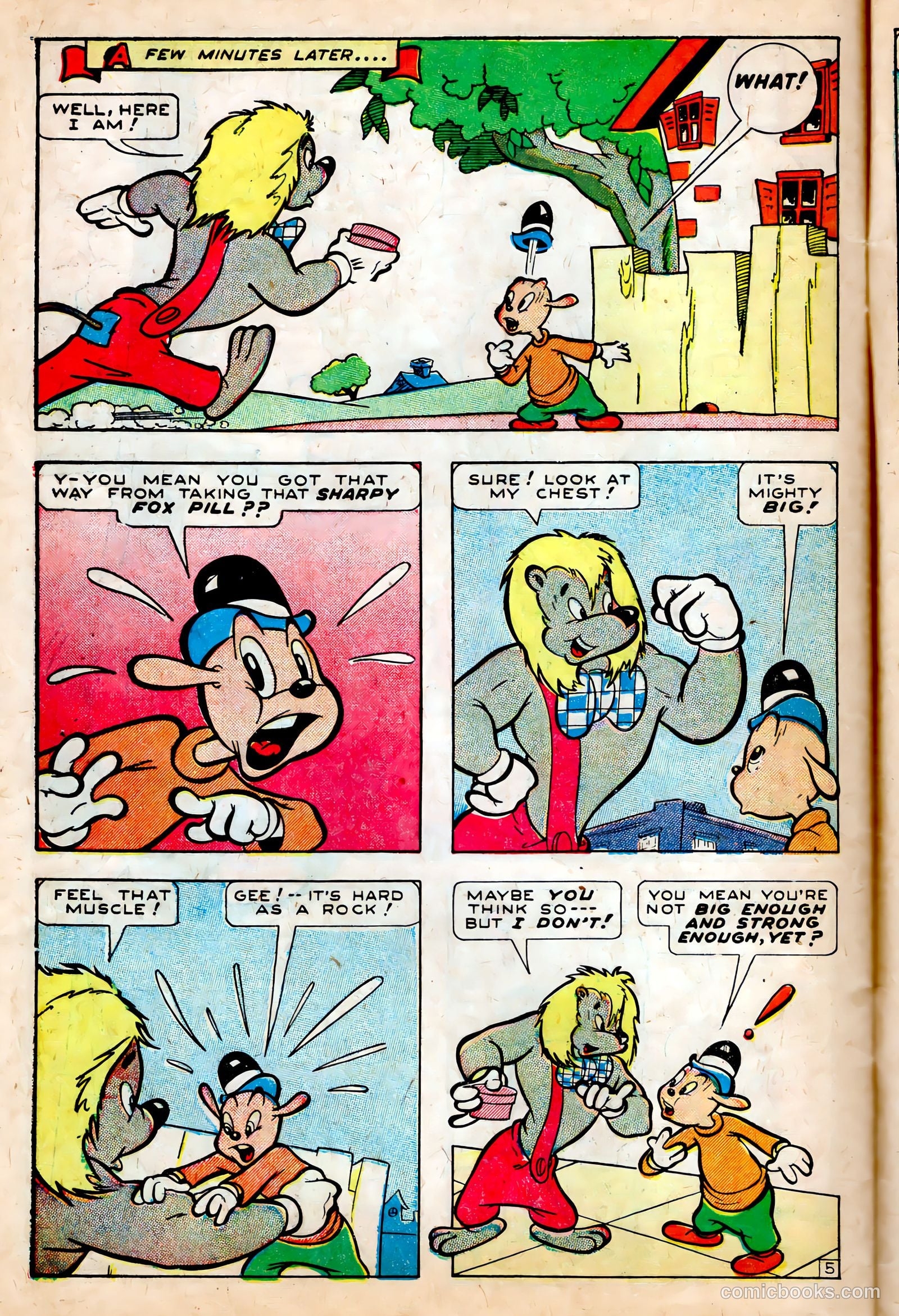 Sharpy Fox #1 (1958) — page 30 of 36