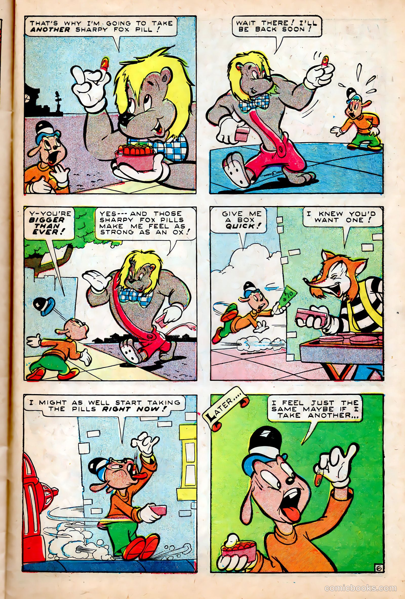 Sharpy Fox #1 (1958) — page 31 of 36