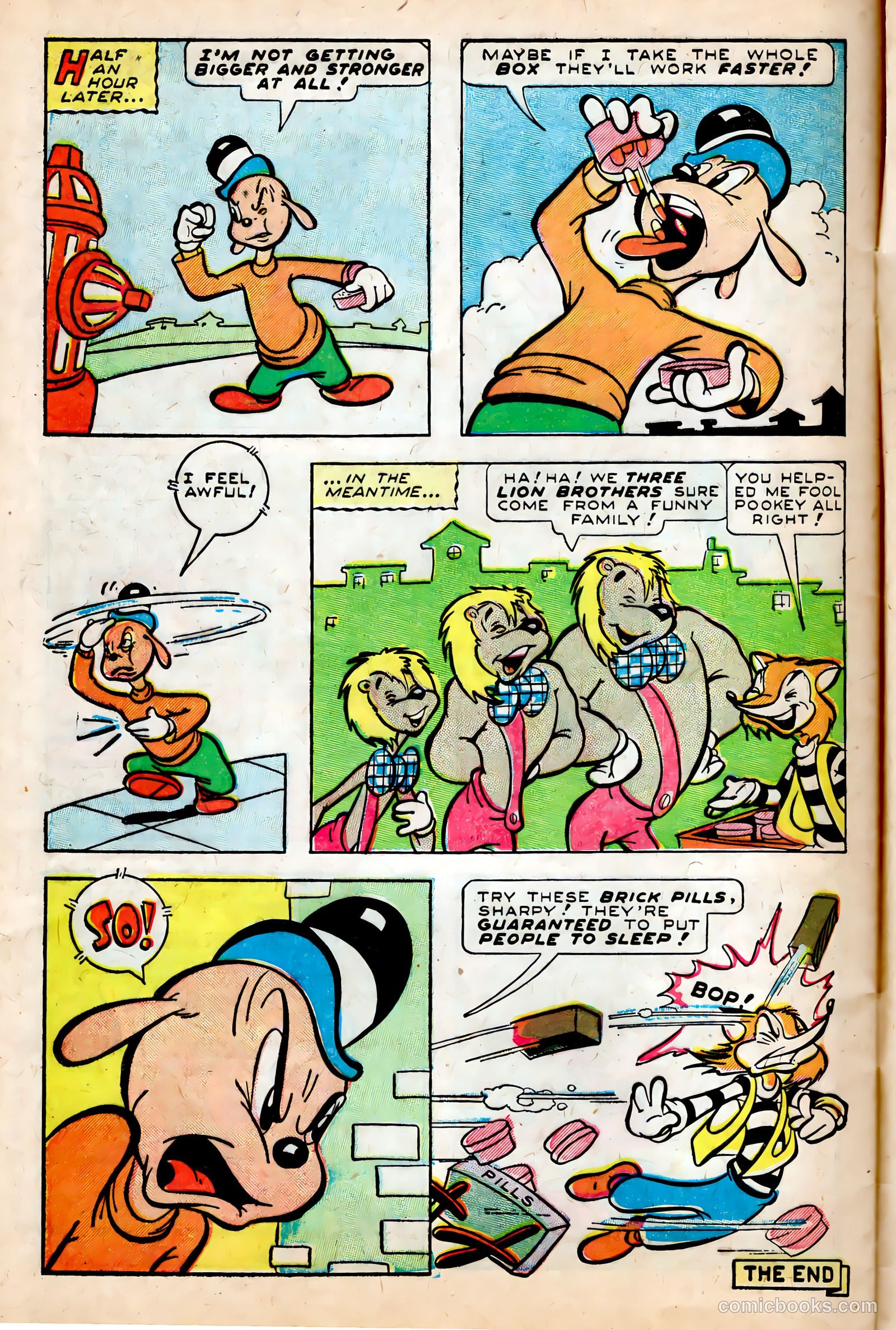 Sharpy Fox #1 (1958) — page 32 of 36