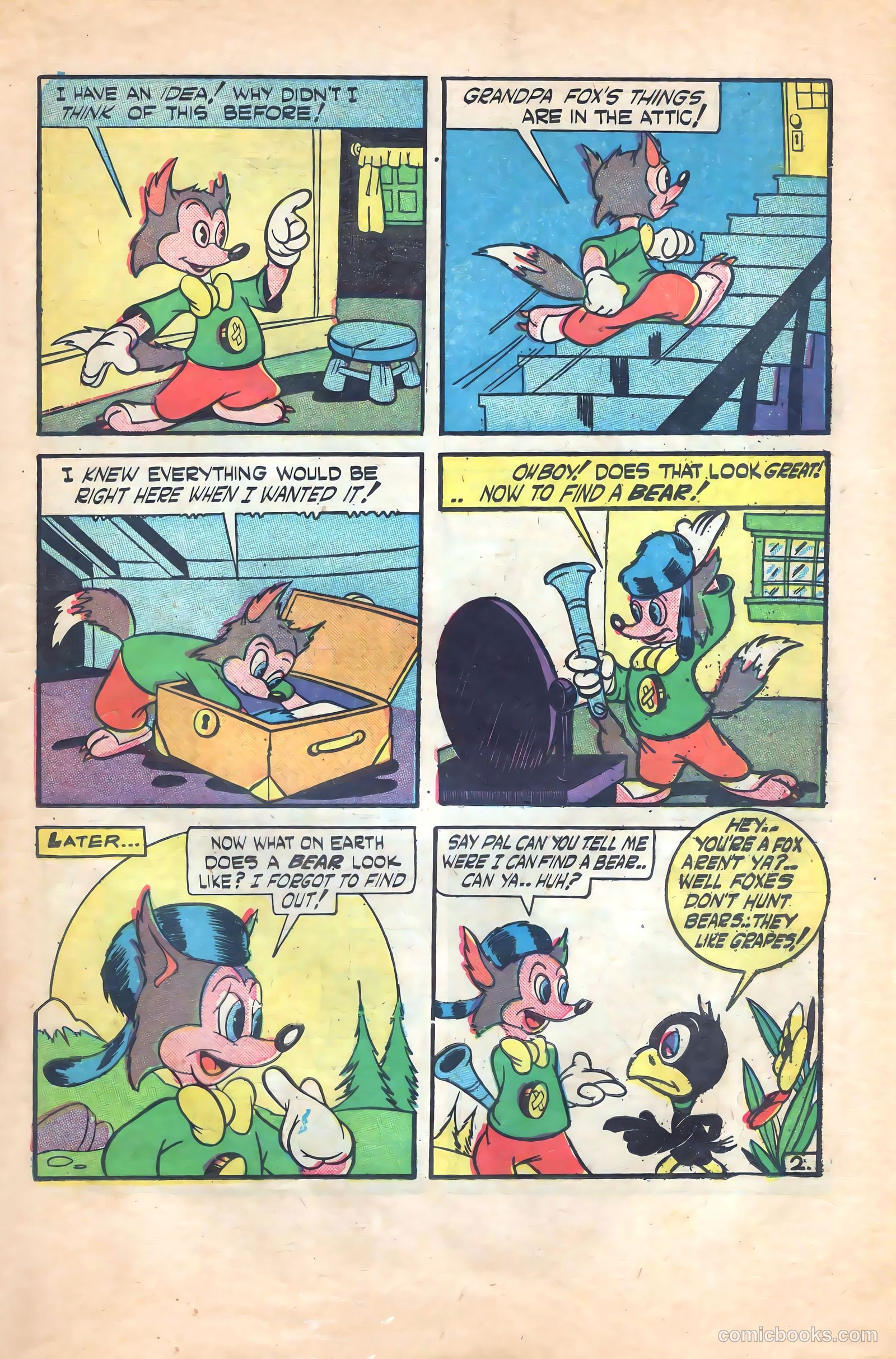 Sharpy Fox #2 (1958) — page 19 of 36