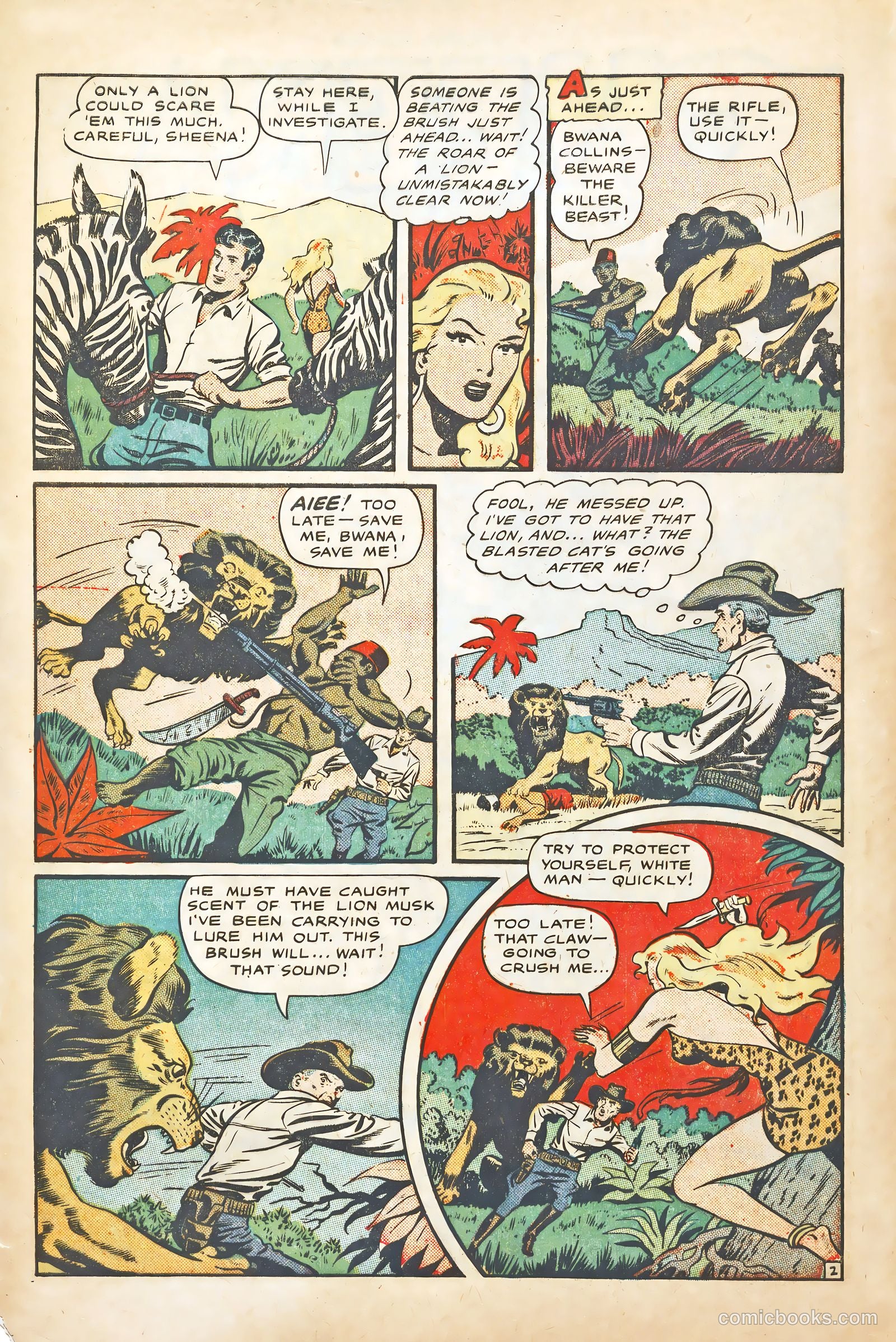 Sheena #10 (1950) — page 4 of 36