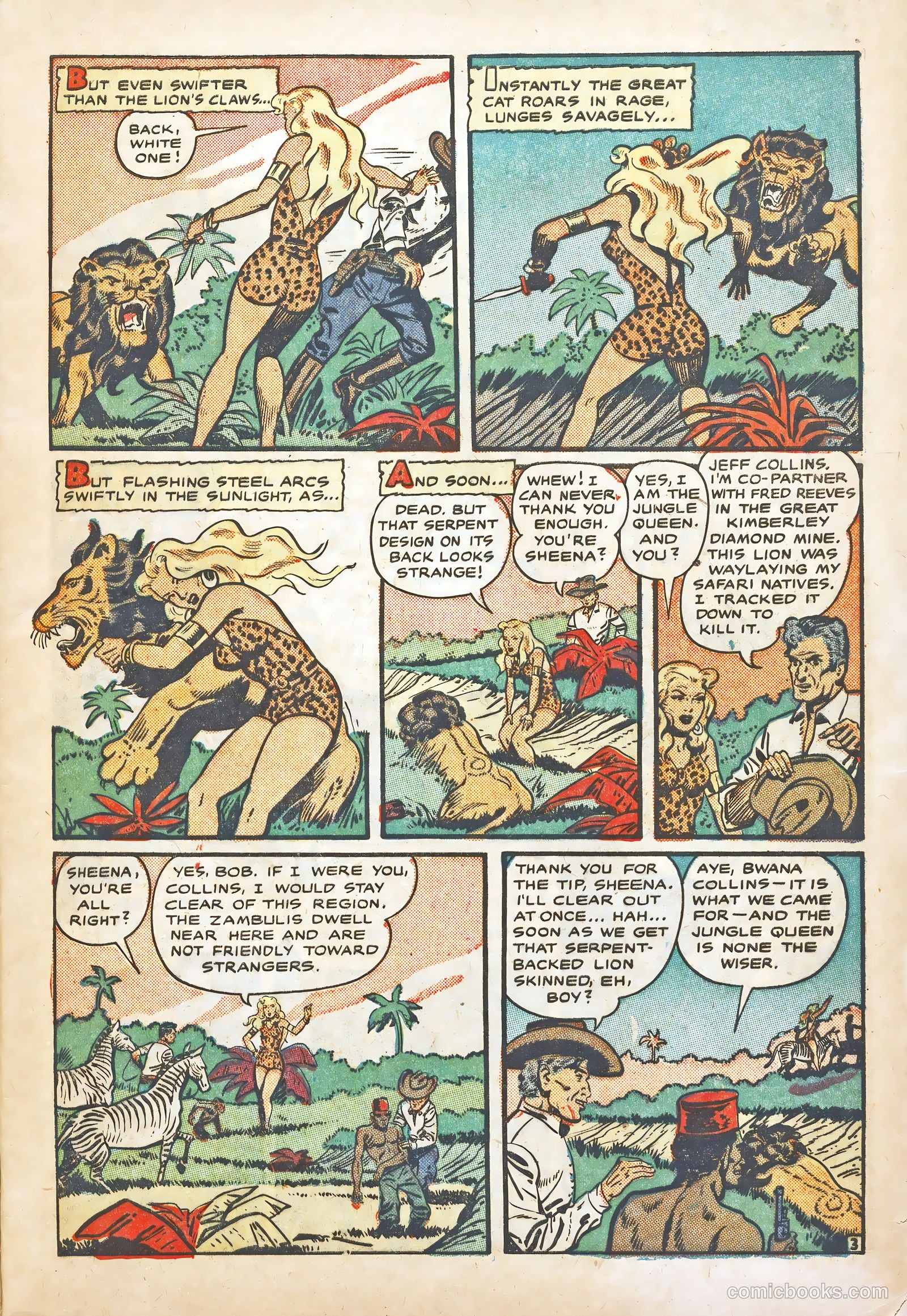 Sheena #10 (1950) — page 5 of 36