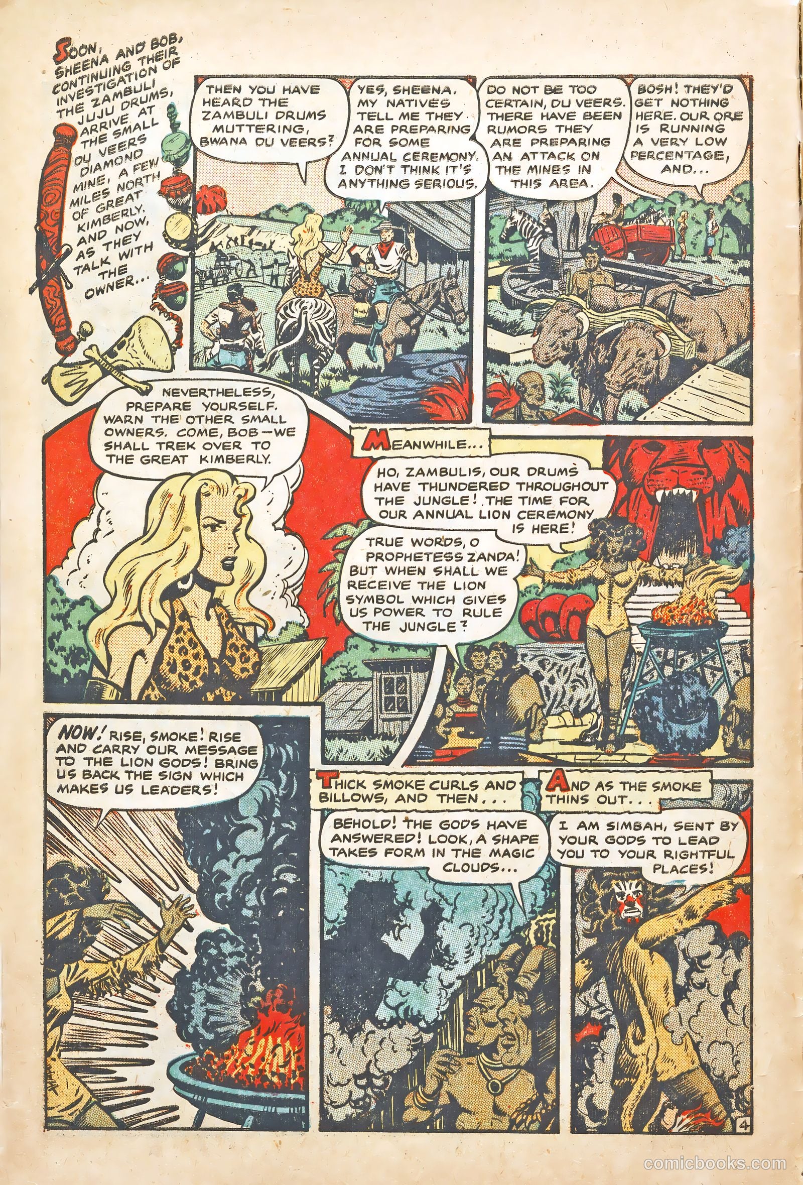 Sheena #10 (1950) — page 6 of 36