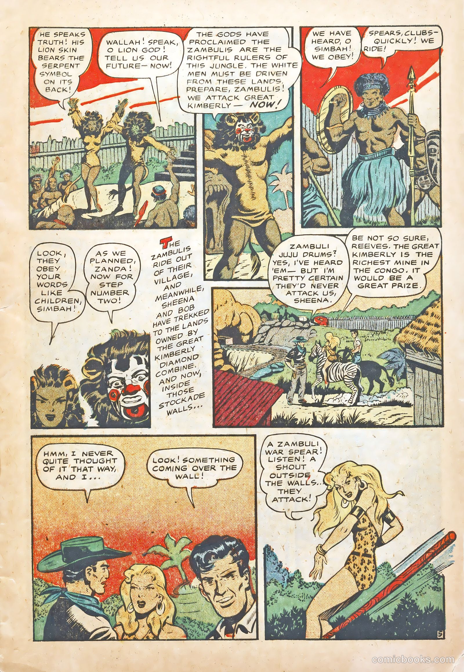 Sheena #10 (1950) — page 7 of 36