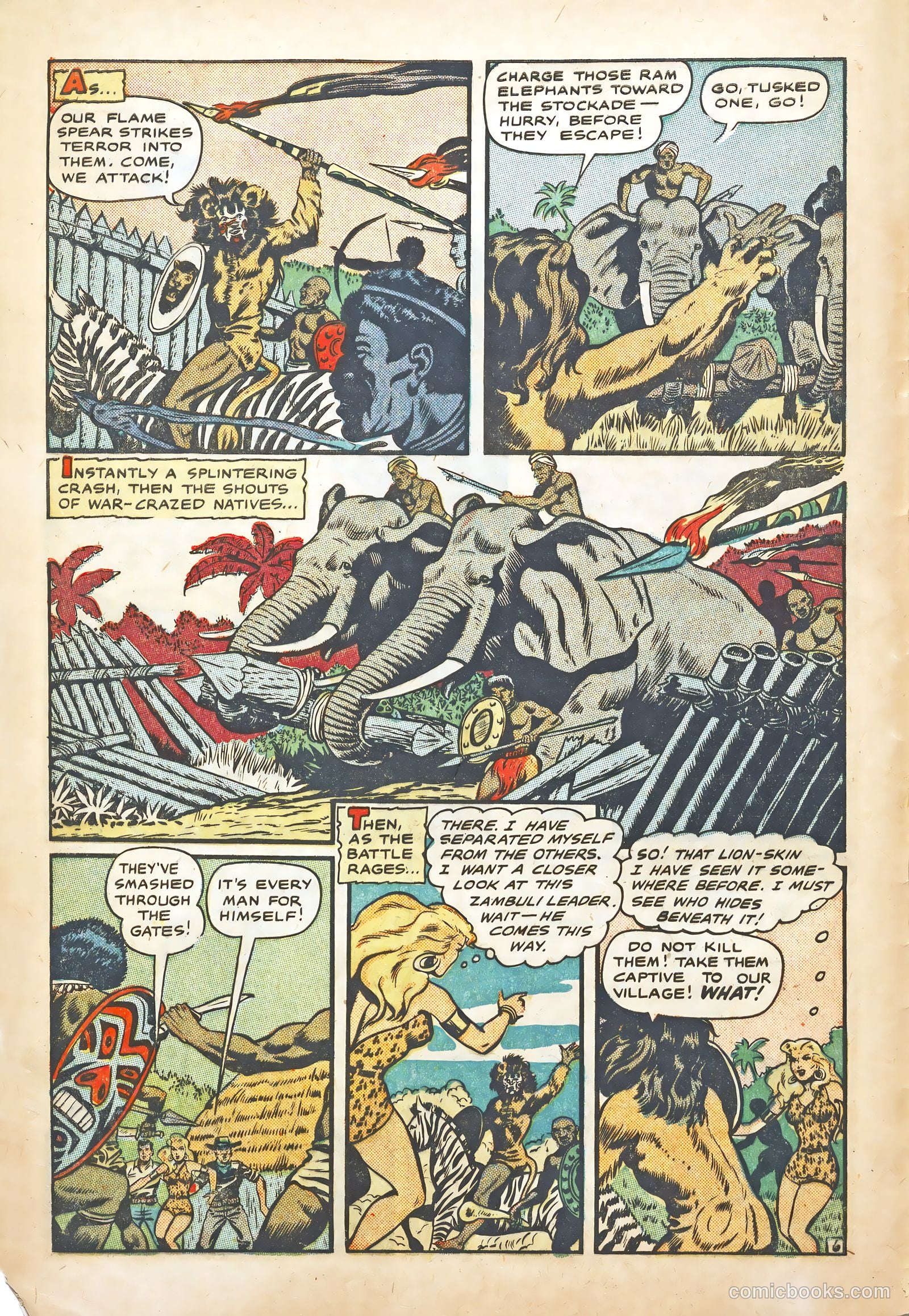 Sheena #10 (1950) — page 8 of 36