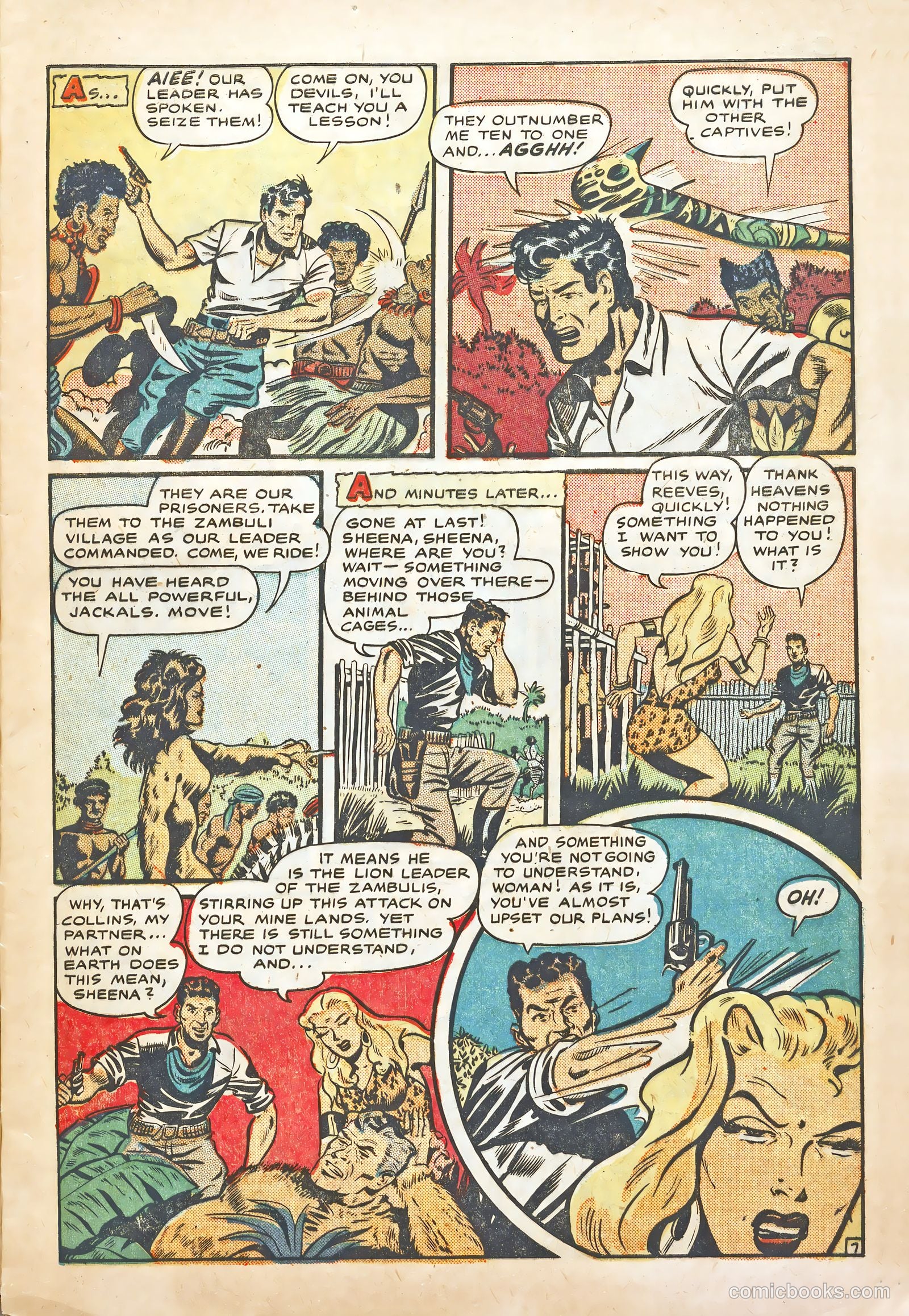 Sheena #10 (1950) — page 9 of 36