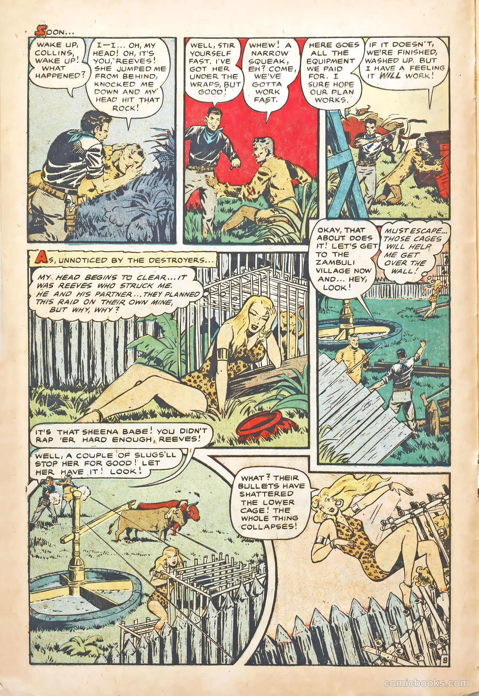 Sheena #10 (1950) — page 10 of 36