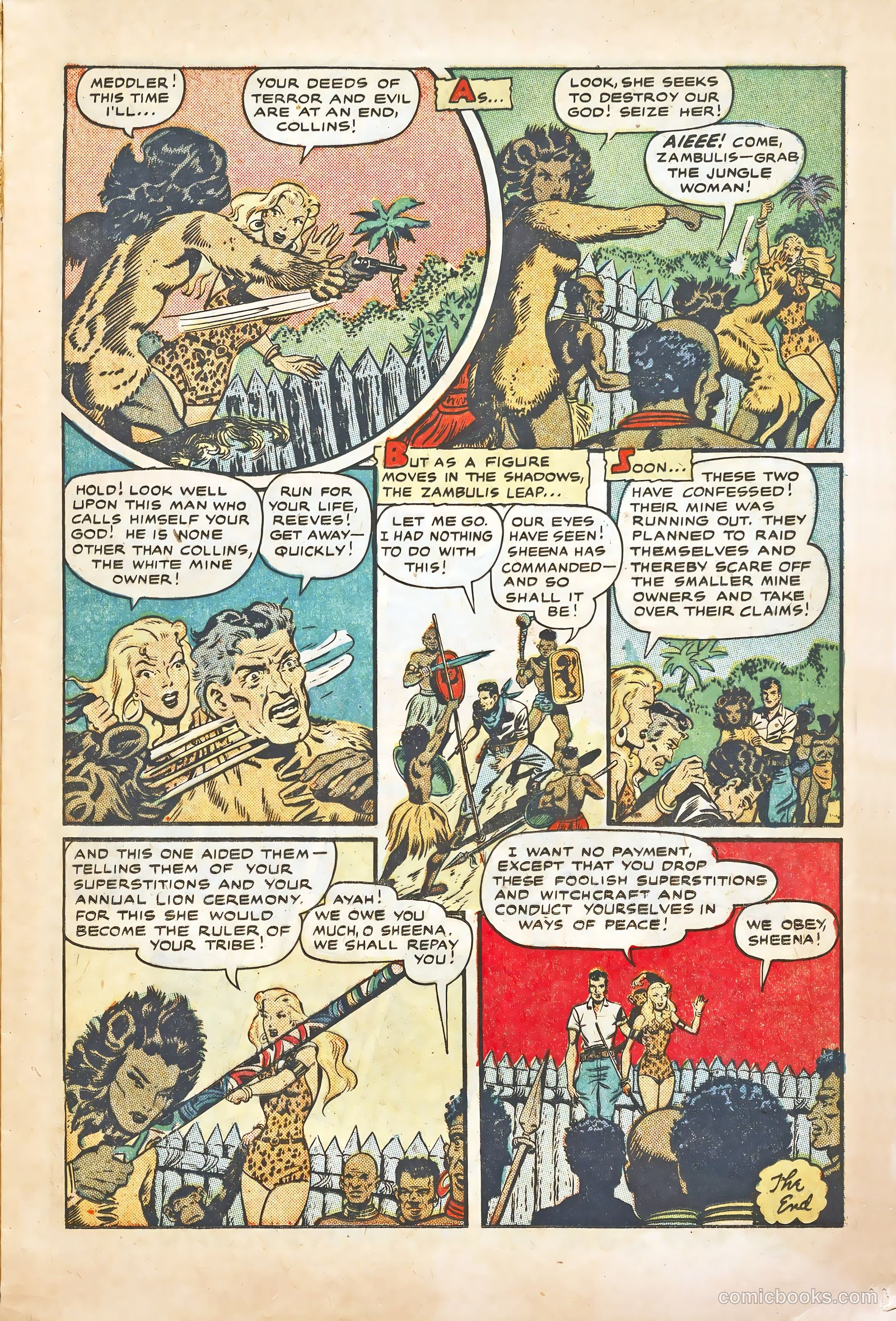 Sheena #10 (1950) — page 13 of 36