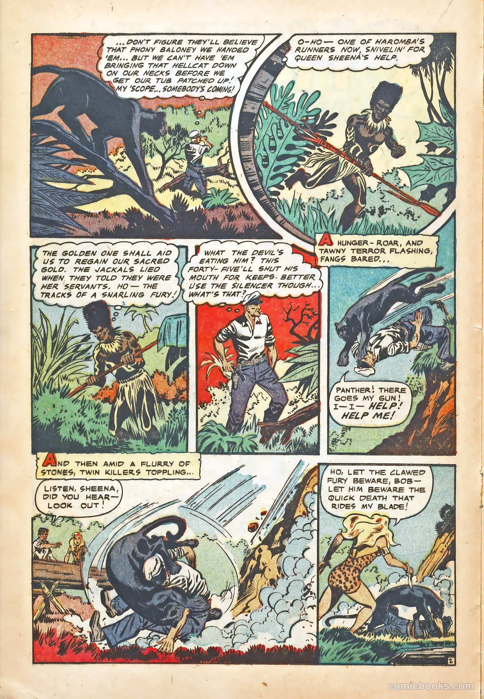 Sheena #10 (1950) — page 16 of 36