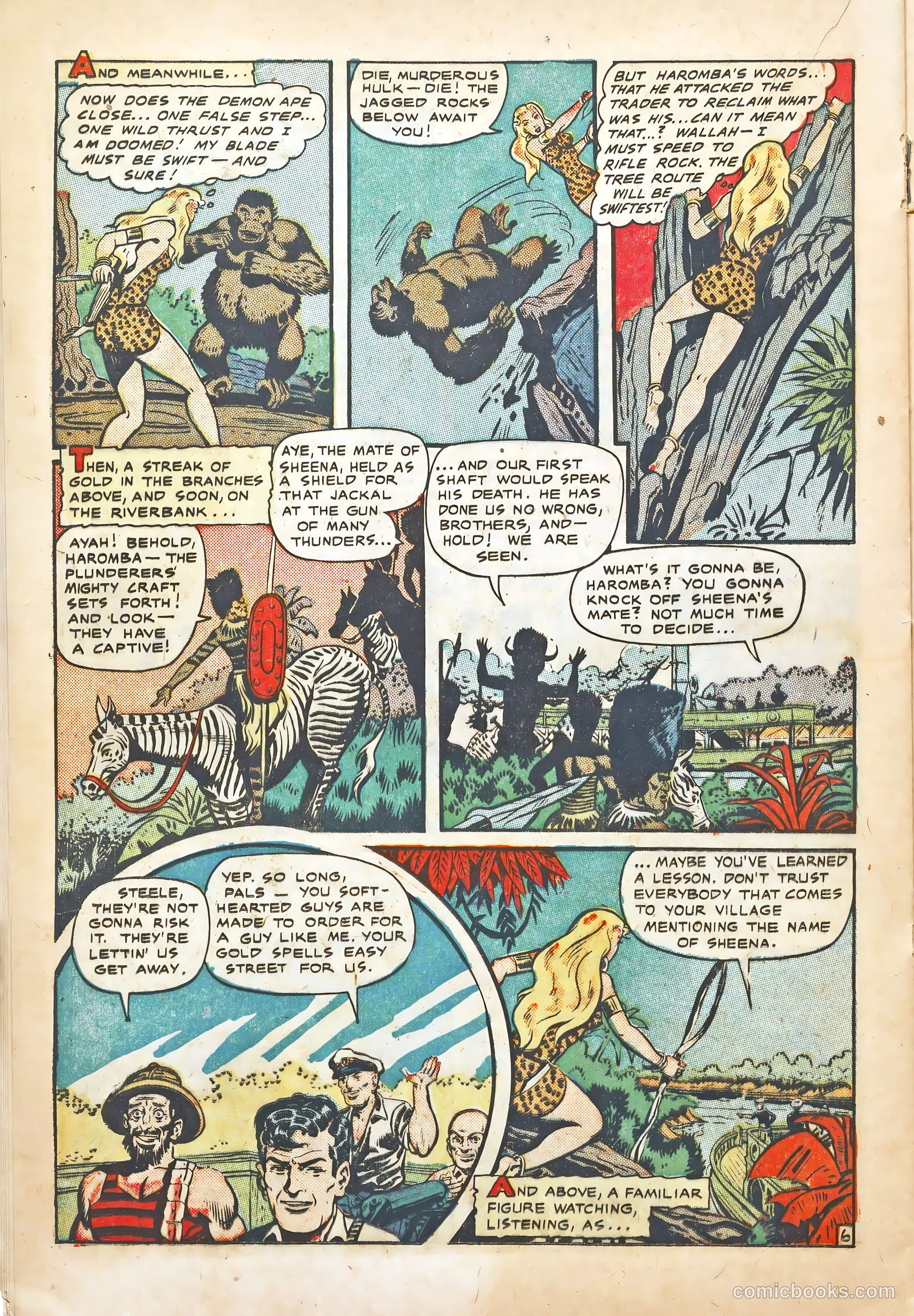 Sheena #10 (1950) — page 20 of 36