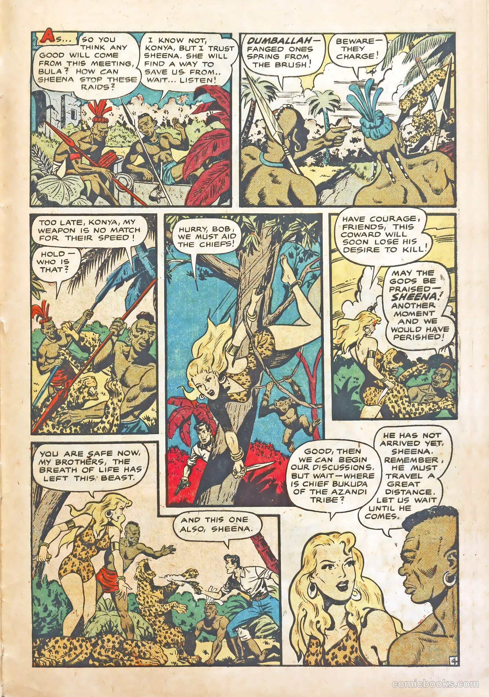 Sheena #10 (1950) — page 27 of 36