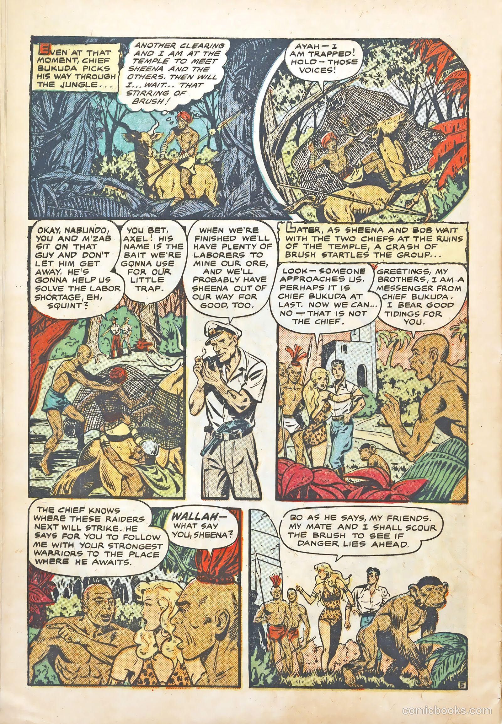 Sheena #10 (1950) — page 28 of 36