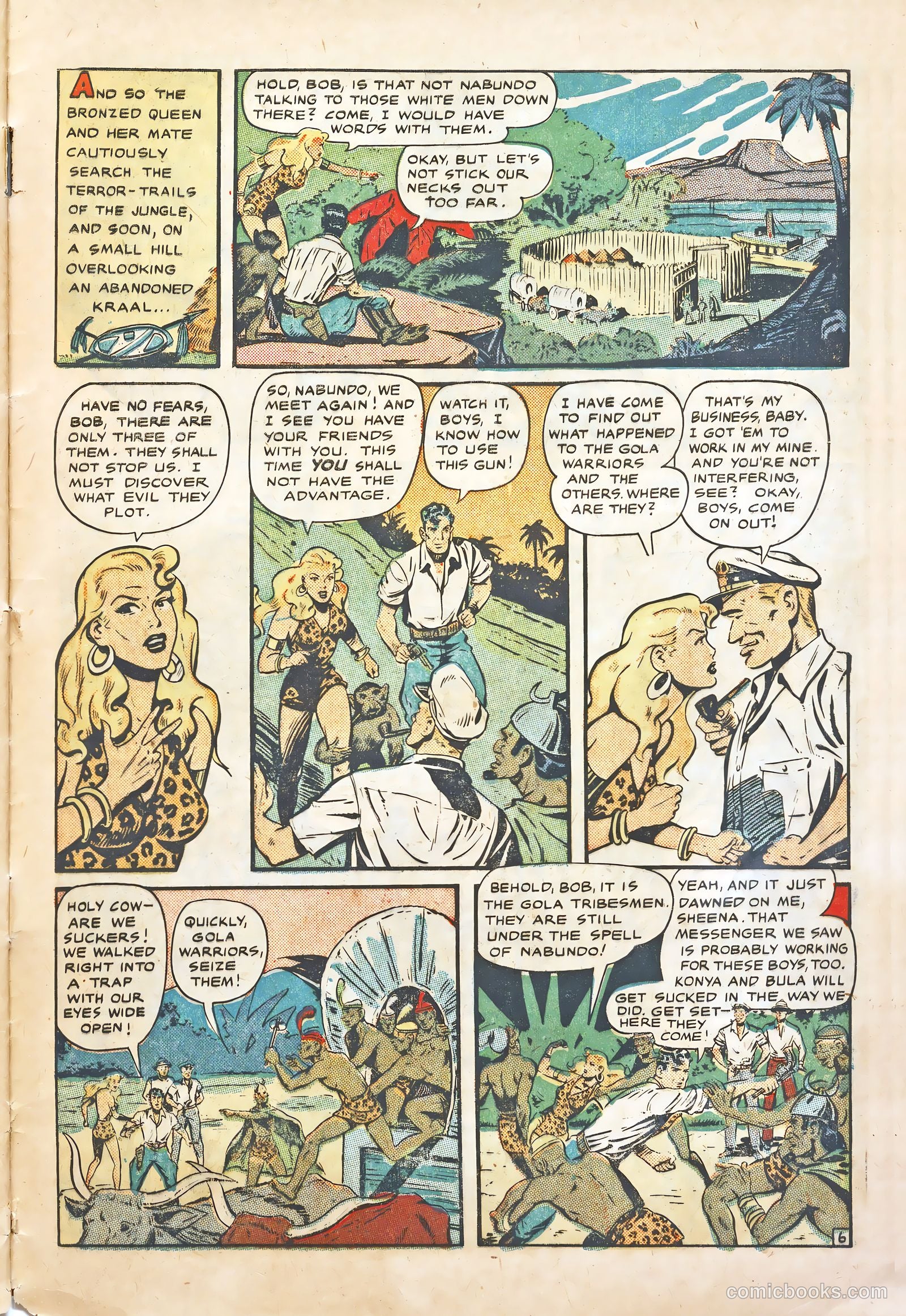Sheena #10 (1950) — page 29 of 36