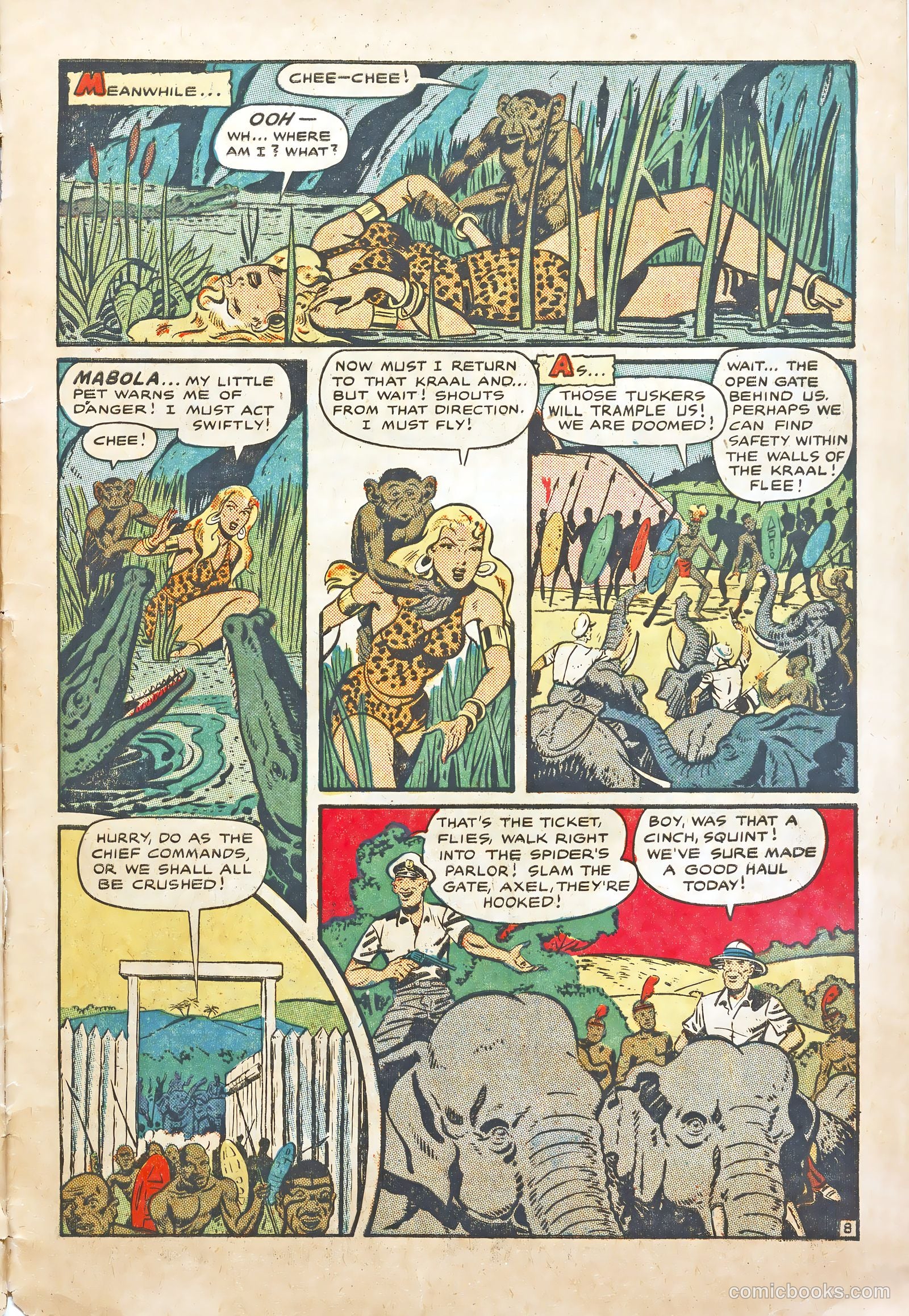 Sheena #10 (1950) — page 31 of 36