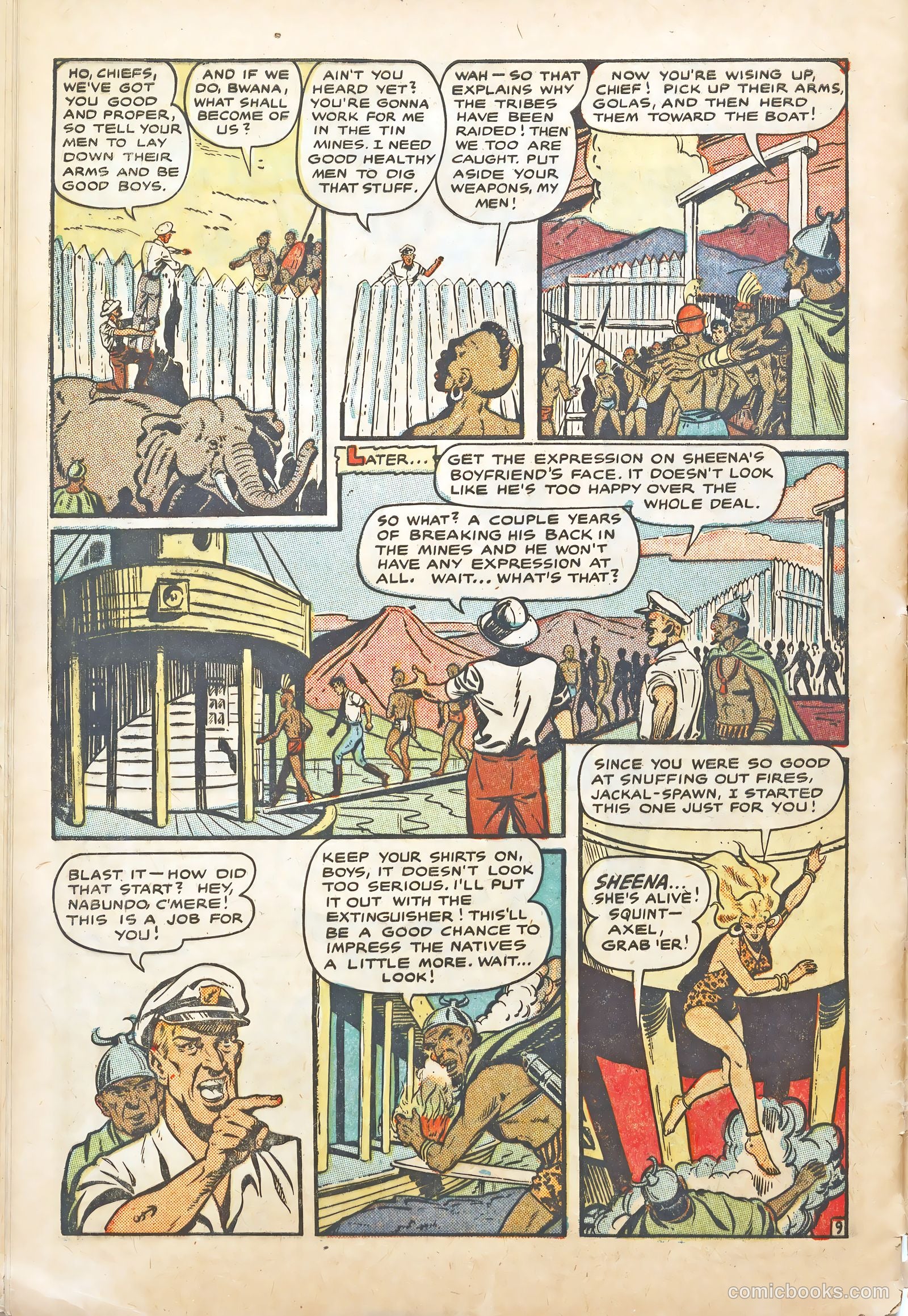 Sheena #10 (1950) — page 32 of 36