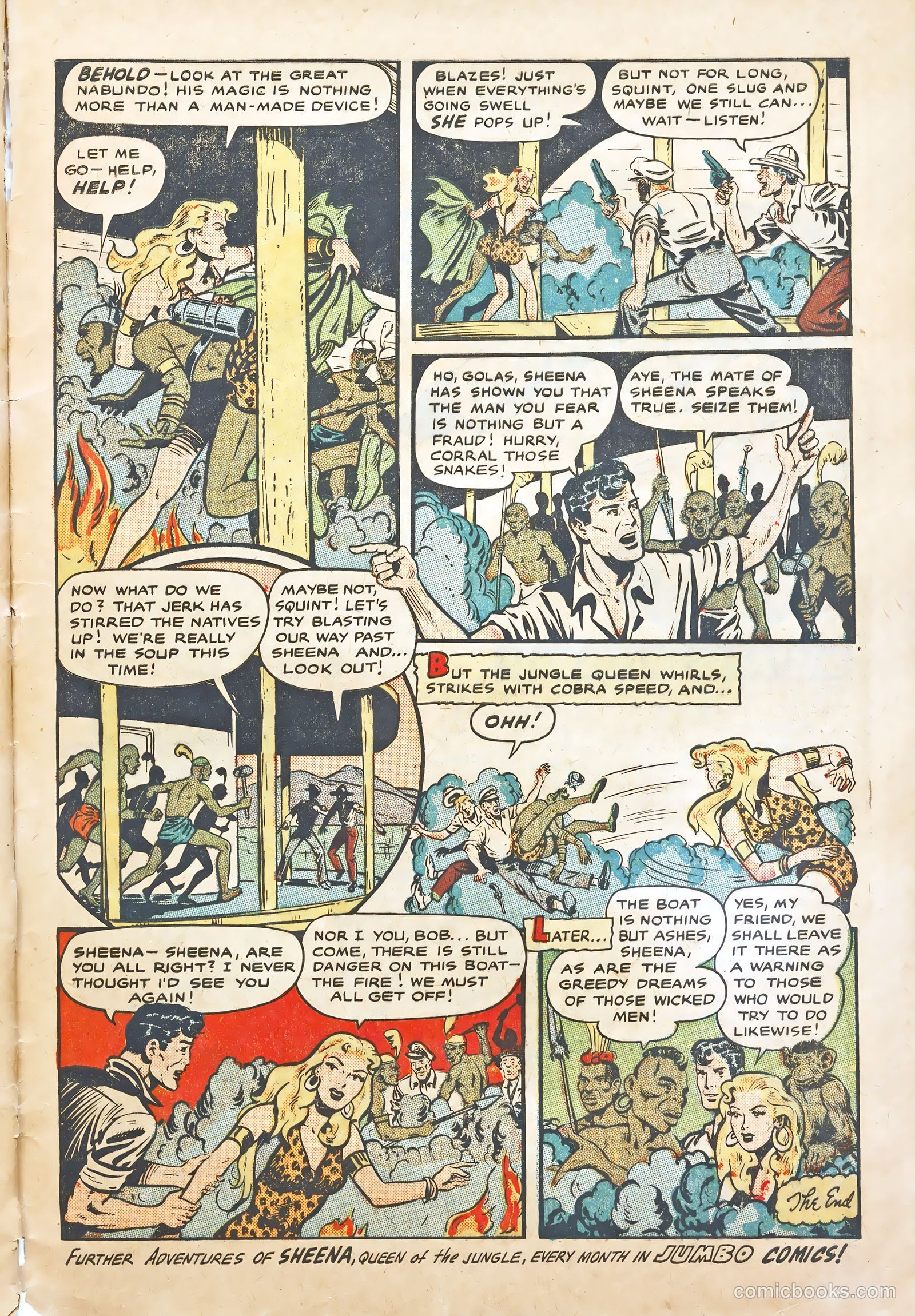 Sheena #10 (1950) — page 33 of 36