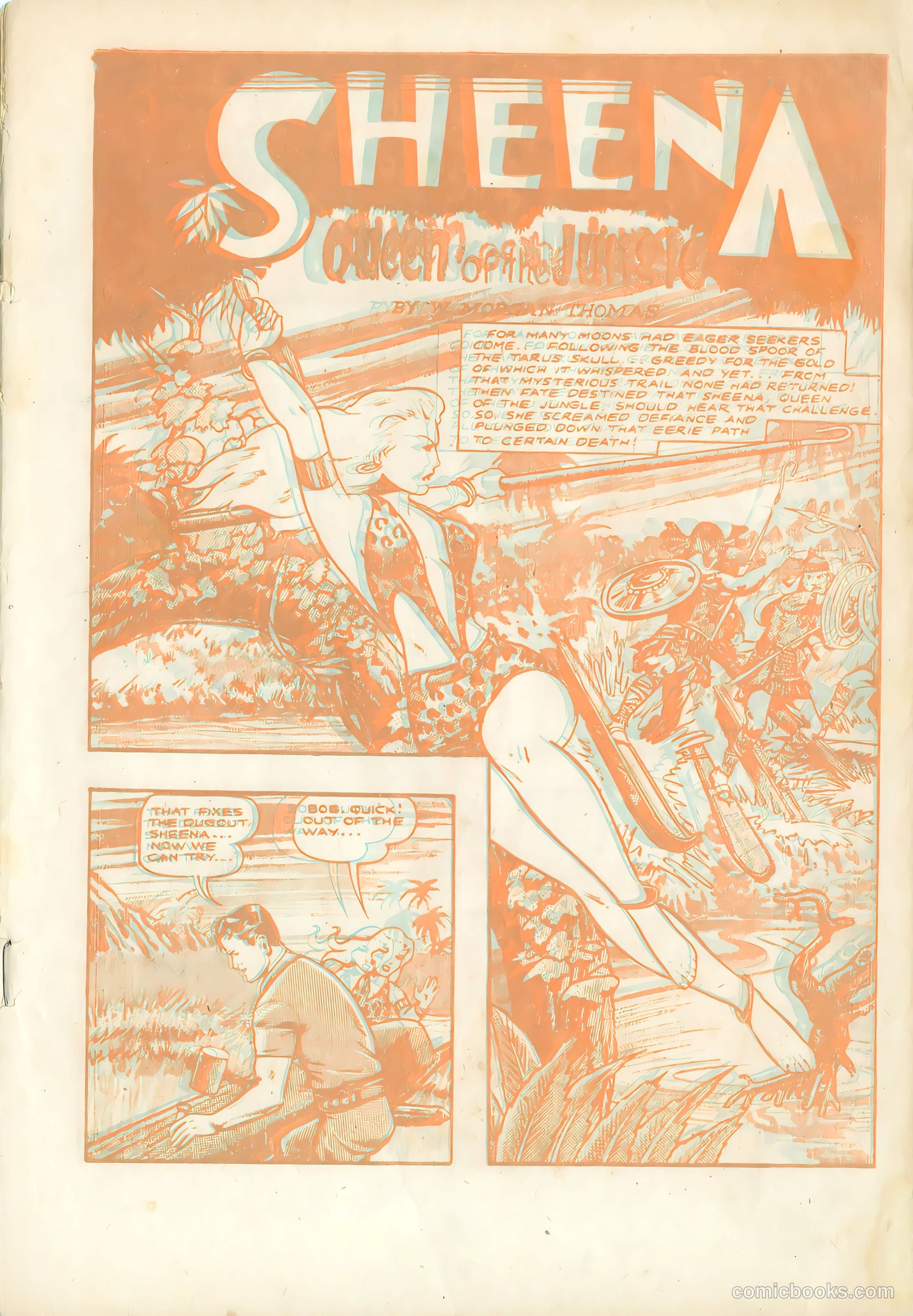 Sheena #3 (1950) — page 3 of 36