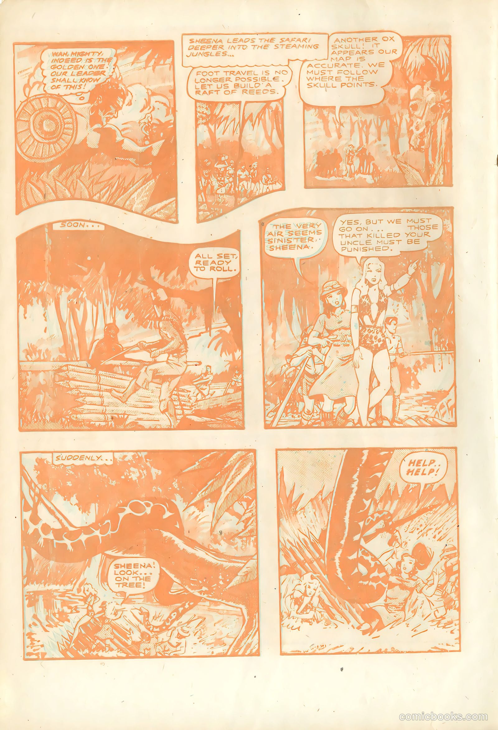 Sheena #3 (1950) — page 8 of 36