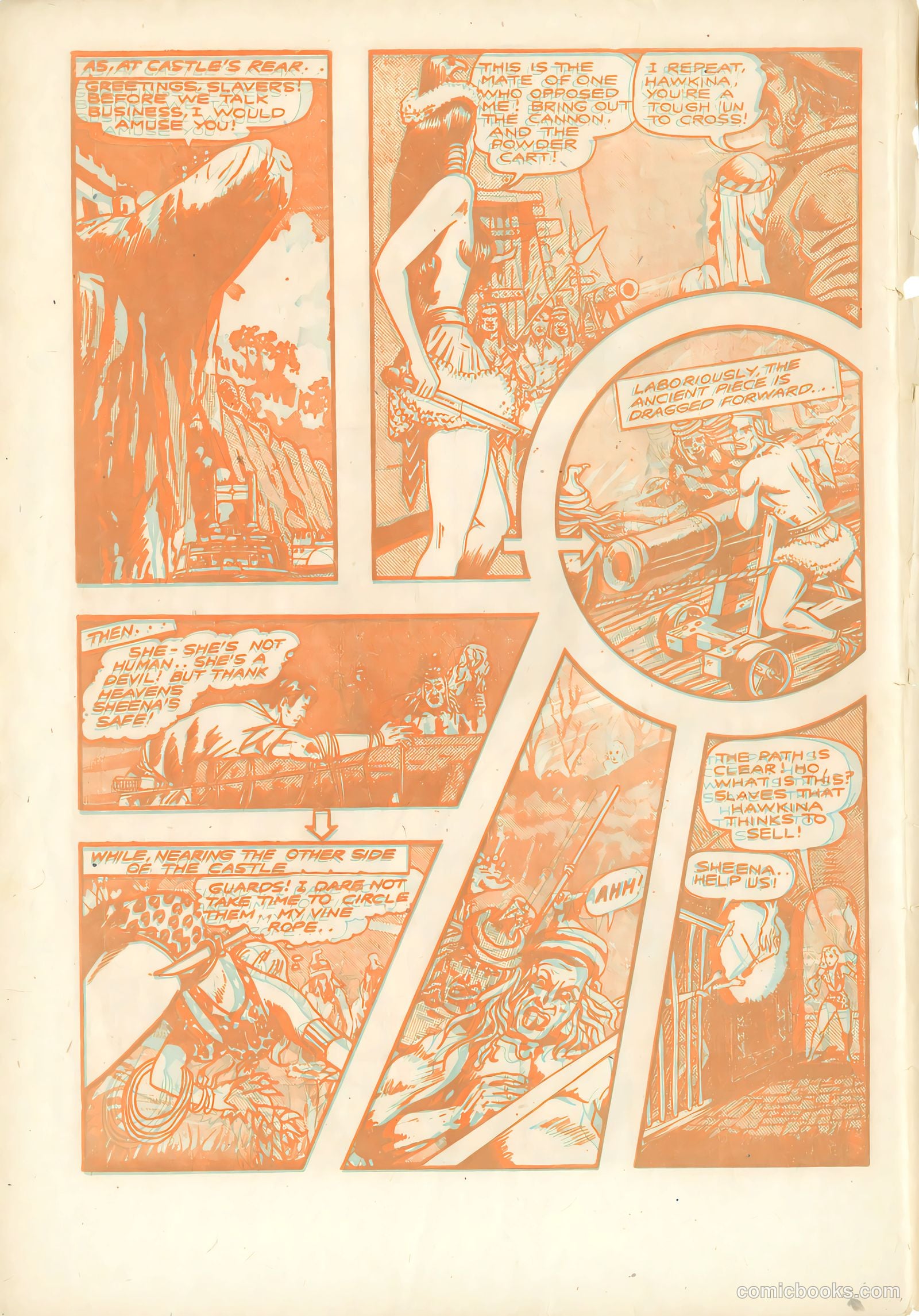 Sheena #3 (1950) — page 32 of 36