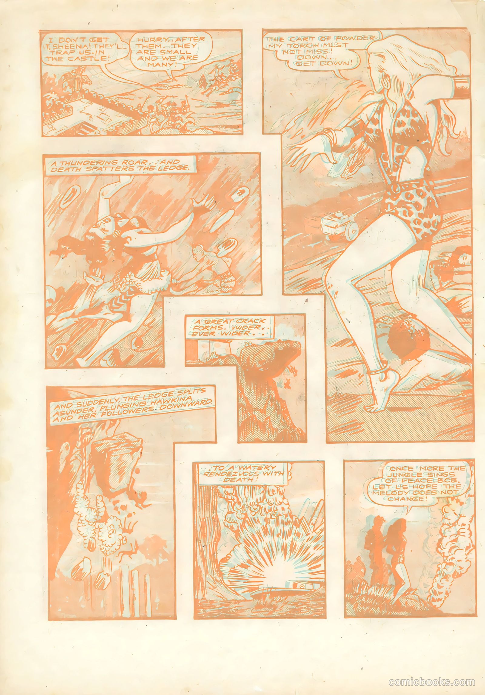 Sheena #3 (1950) — page 34 of 36