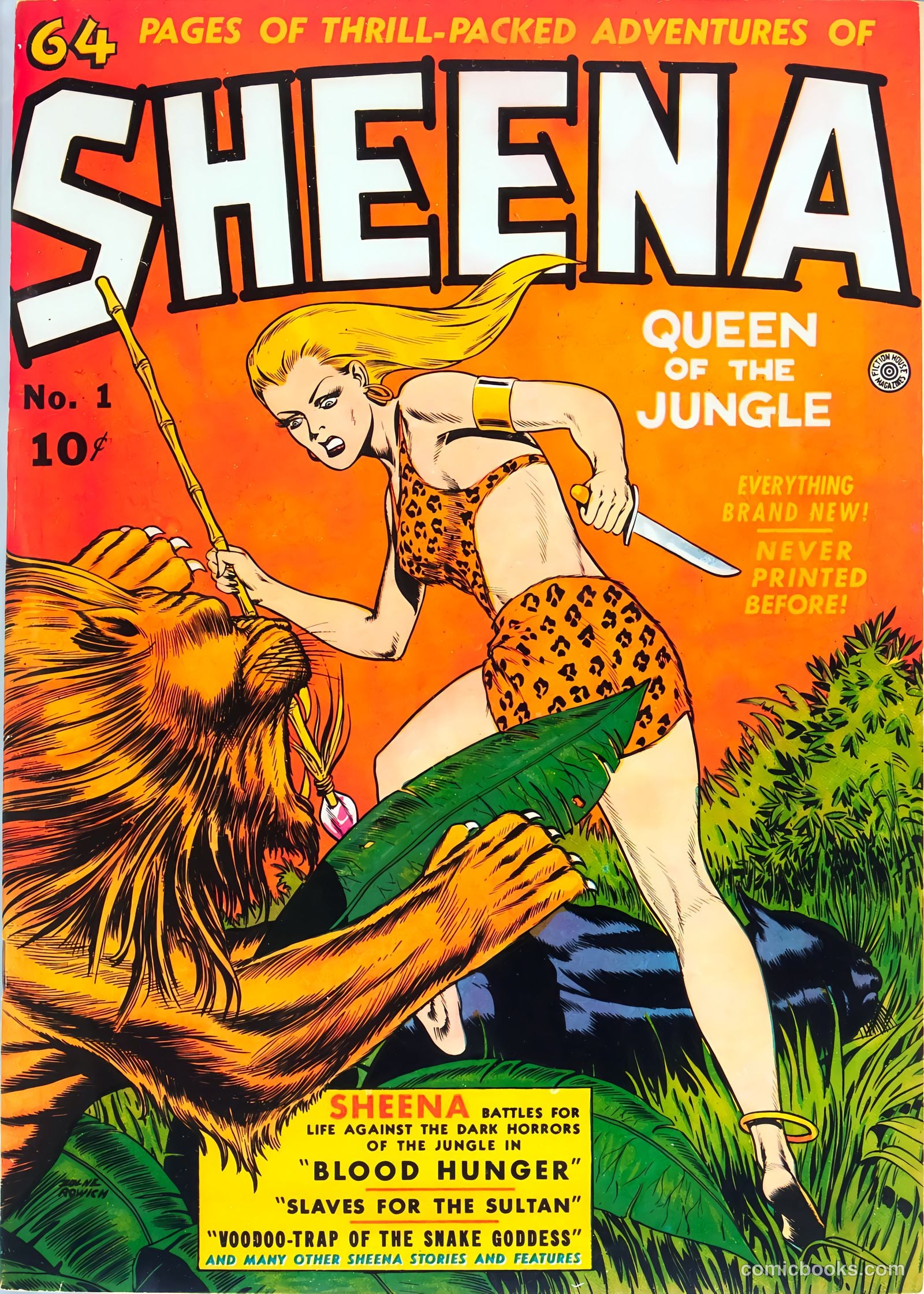 Sheena, Queen of the Jungle #1