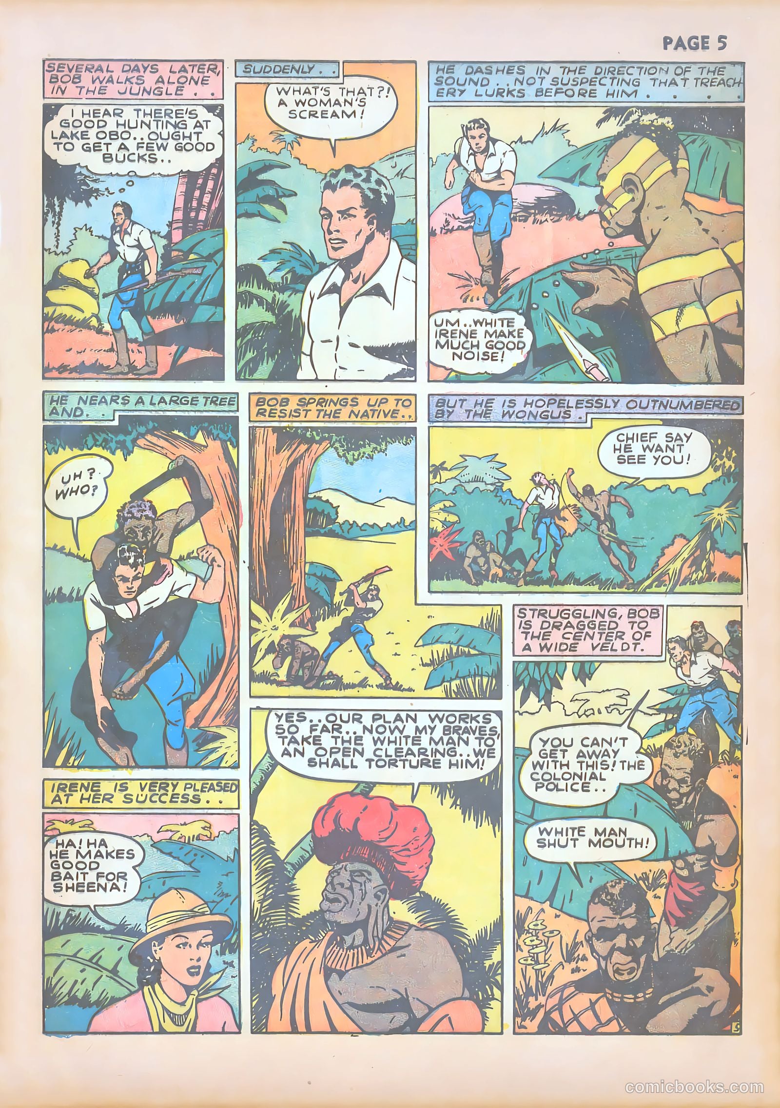 Sheena, Queen of the Jungle #1 (1942) — page 7 of 68
