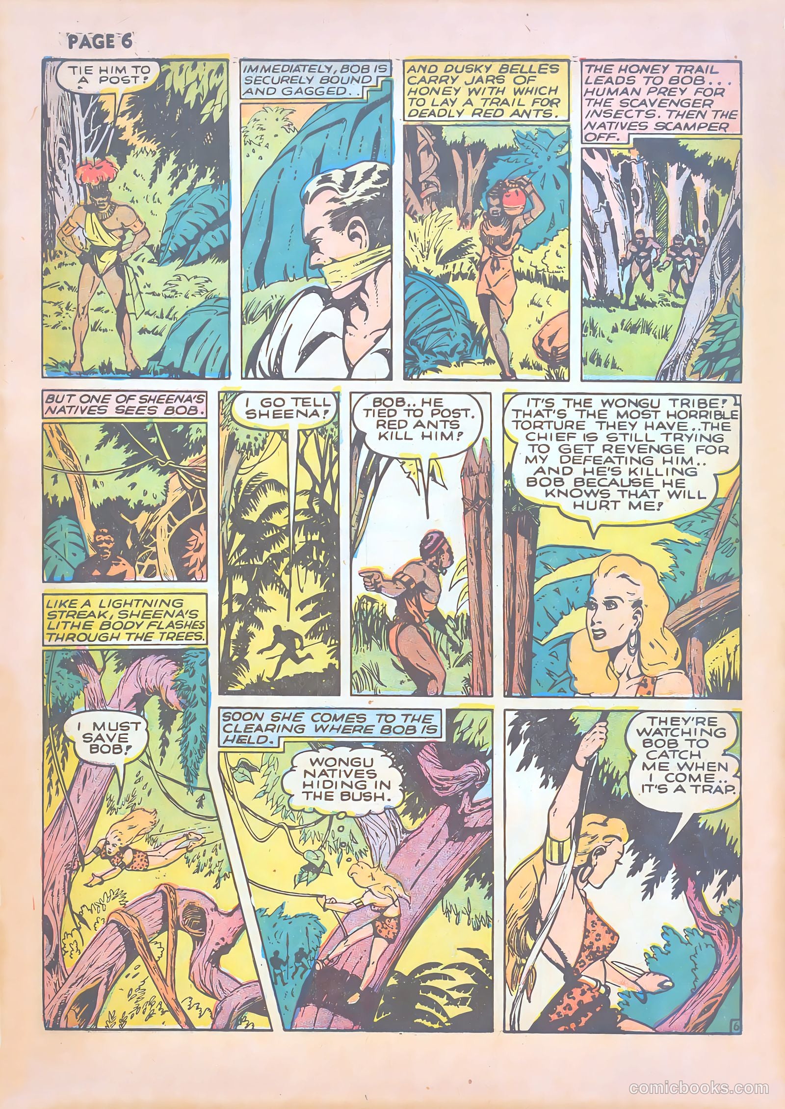 Sheena, Queen of the Jungle #1 (1942) — page 8 of 68