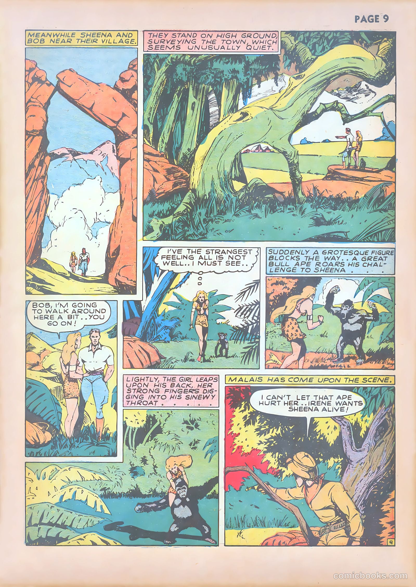 Sheena, Queen of the Jungle #1 (1942) — page 11 of 68