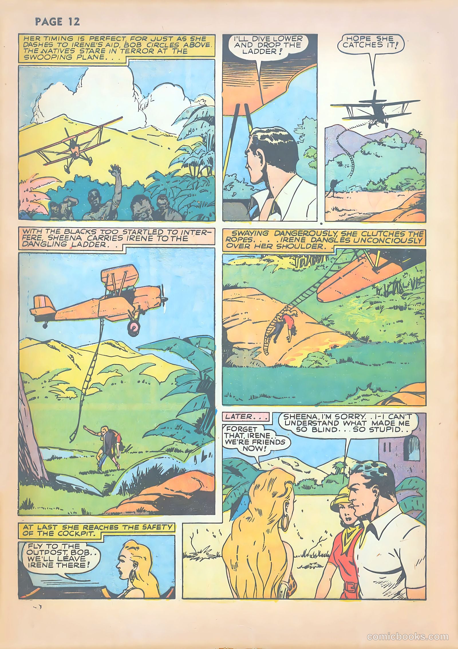 Sheena, Queen of the Jungle #1 (1942) — page 14 of 68