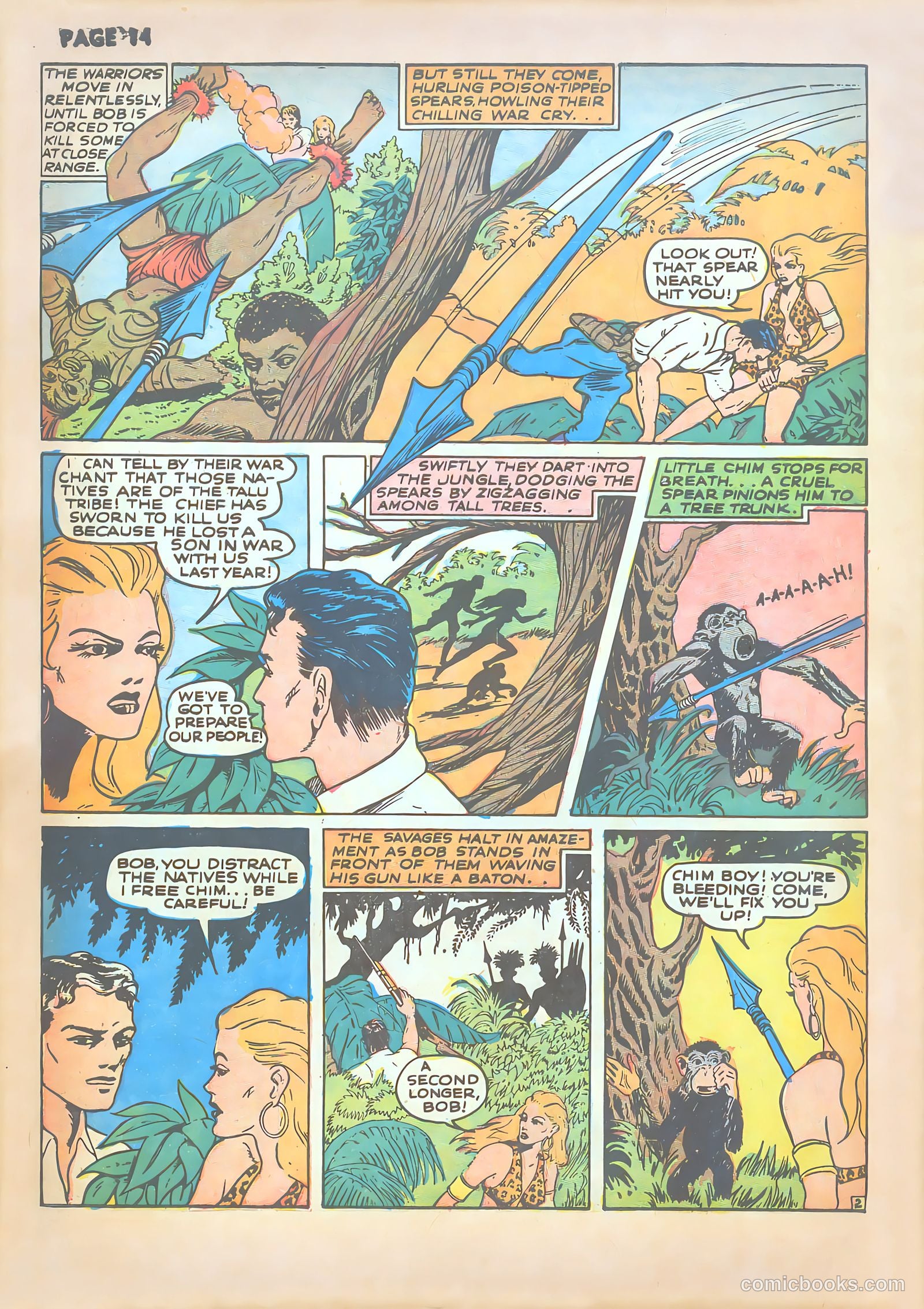 Sheena, Queen of the Jungle #1 (1942) — page 16 of 68