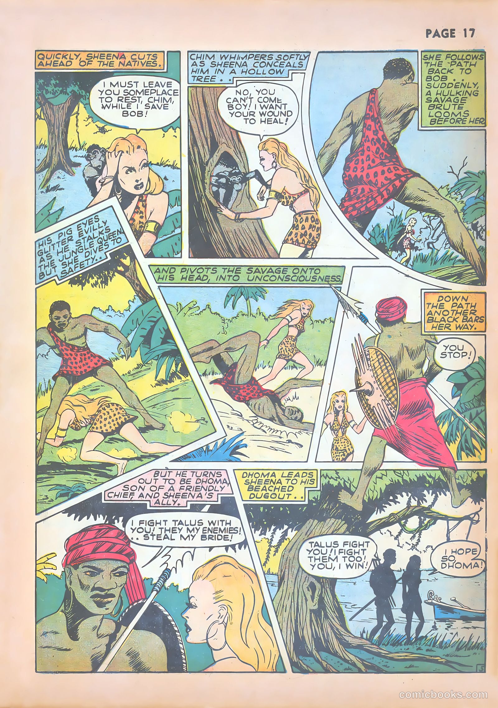 Sheena, Queen of the Jungle #1 (1942) — page 19 of 68