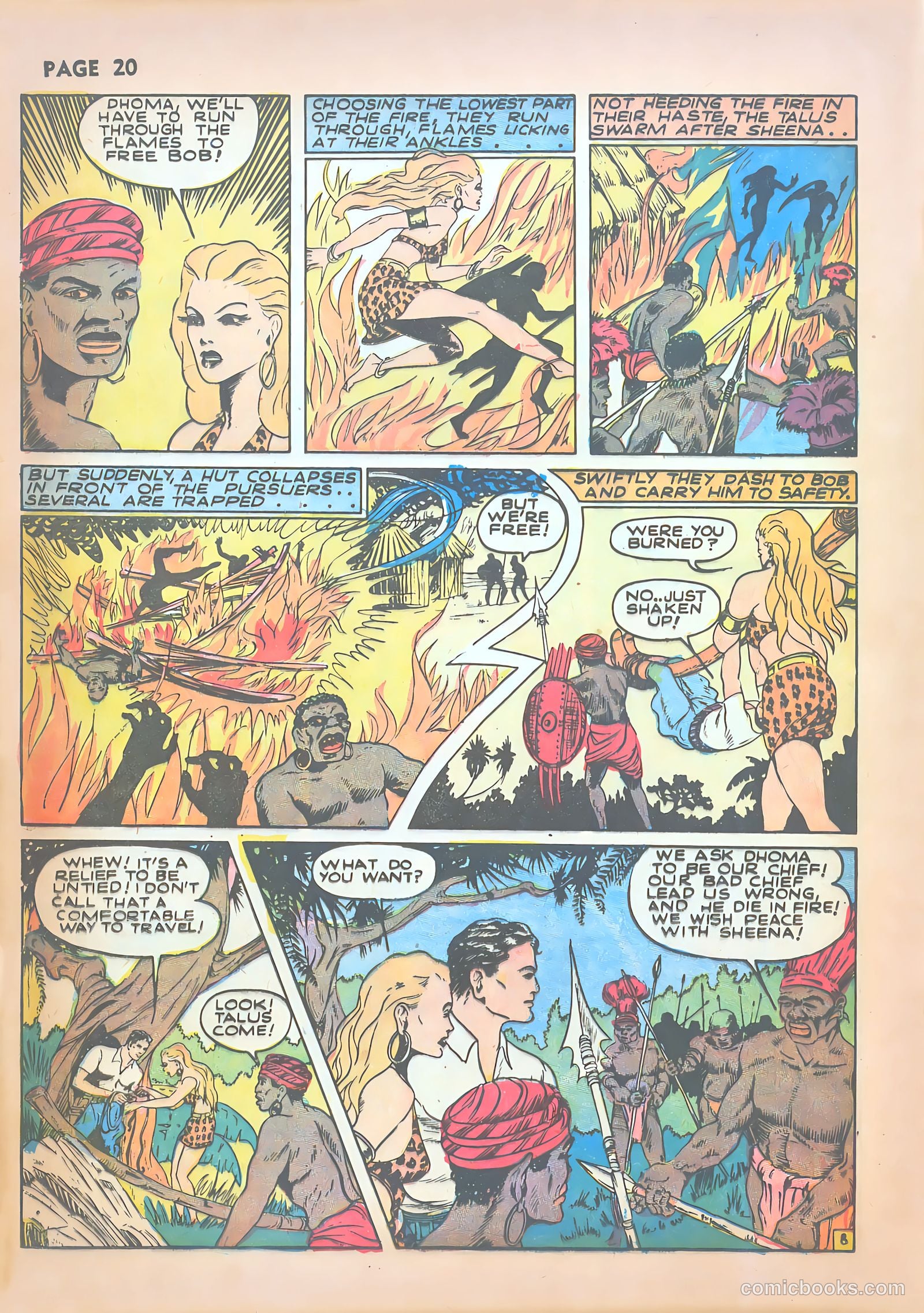Sheena, Queen of the Jungle #1 (1942) — page 22 of 68