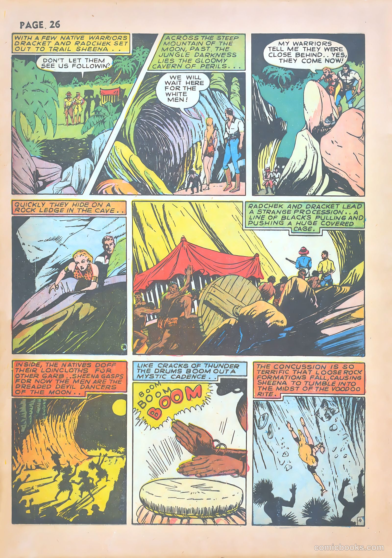 Sheena, Queen of the Jungle #1 (1942) — page 28 of 68