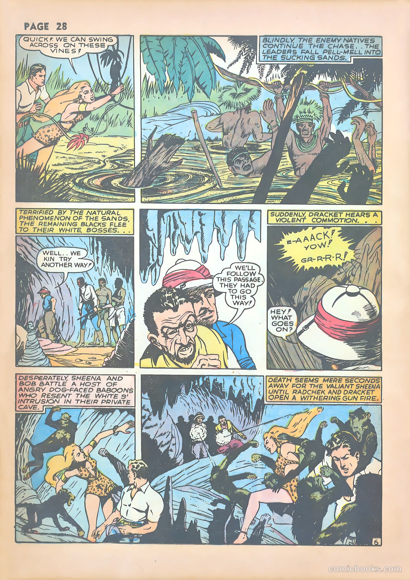 Sheena, Queen of the Jungle #1 (1942) — page 30 of 68
