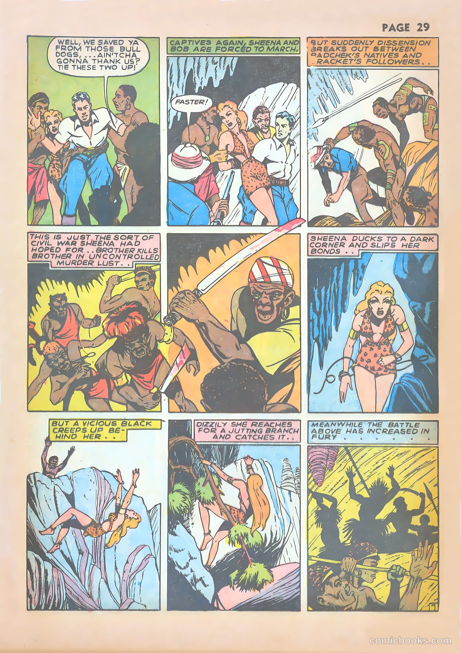 Sheena, Queen of the Jungle #1 (1942) — page 31 of 68