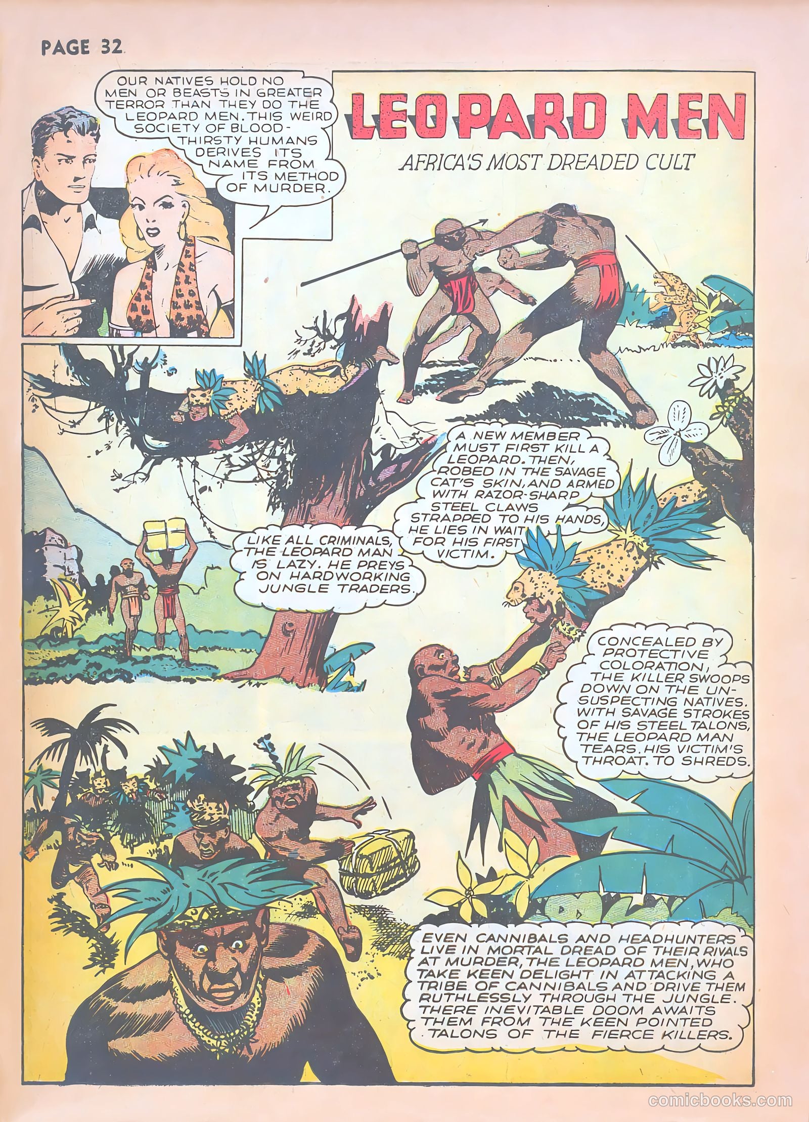 Sheena, Queen of the Jungle #1 (1942) — page 34 of 68