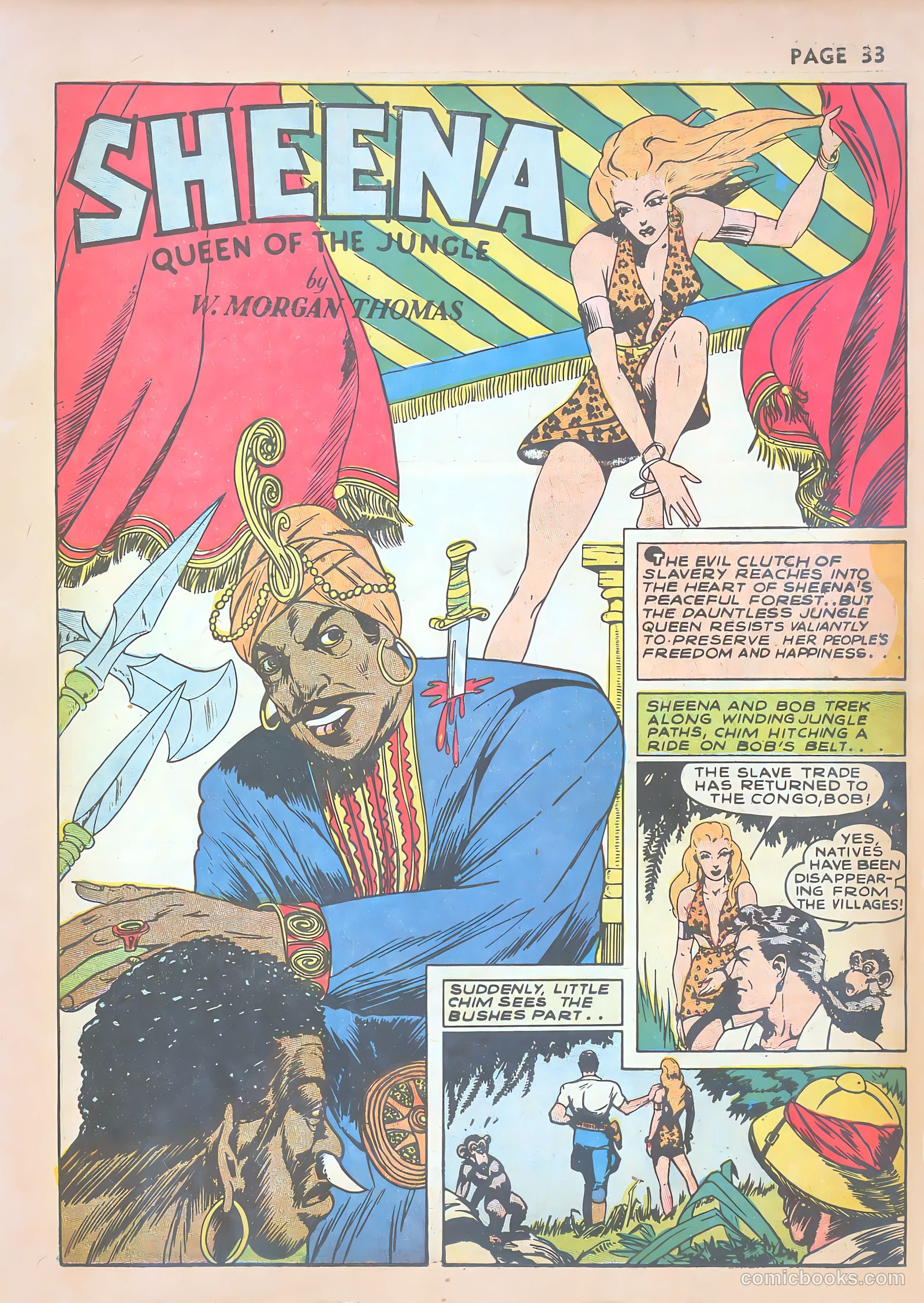 Sheena, Queen of the Jungle #1 (1942) — page 35 of 68
