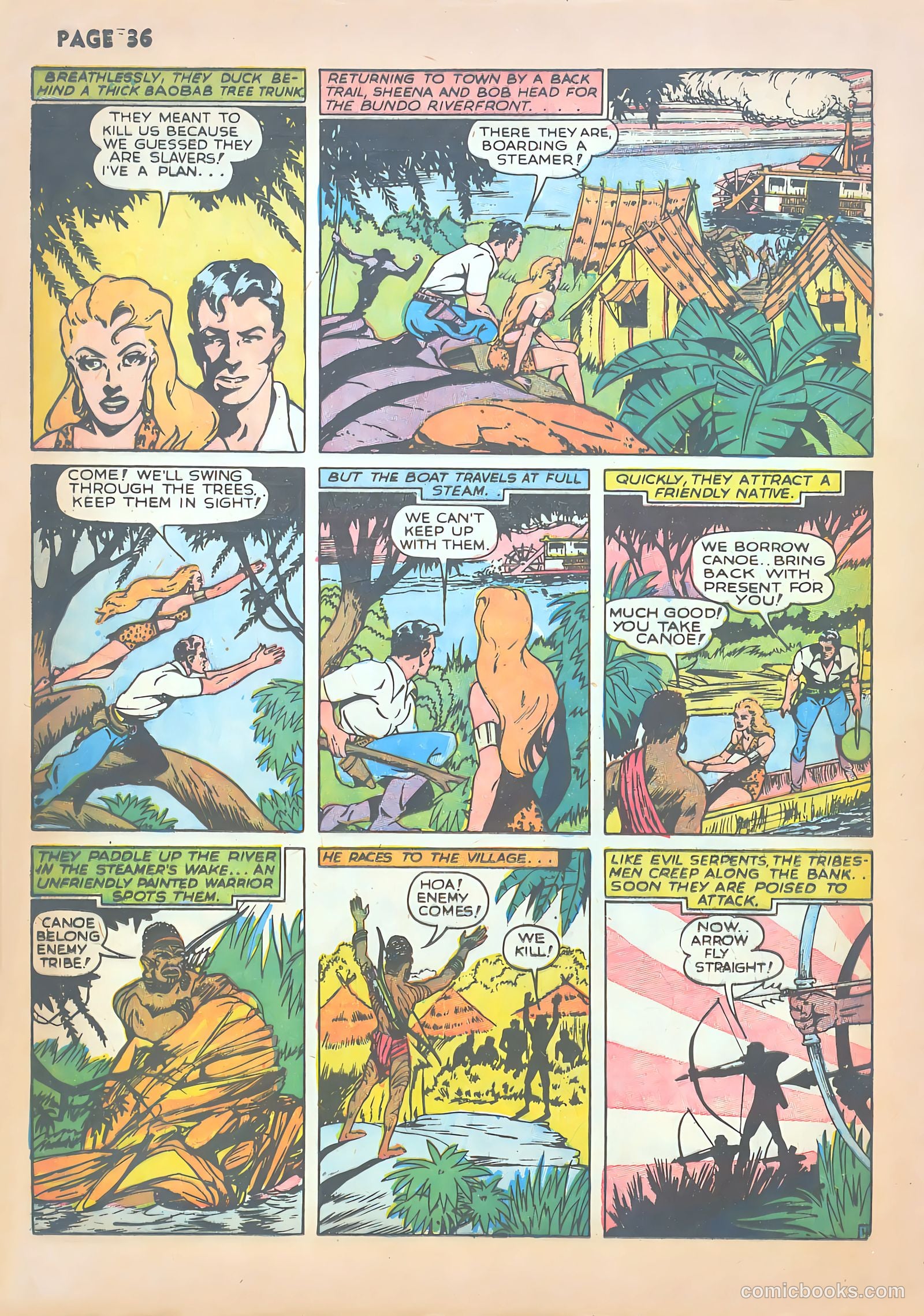 Sheena, Queen of the Jungle #1 (1942) — page 38 of 68