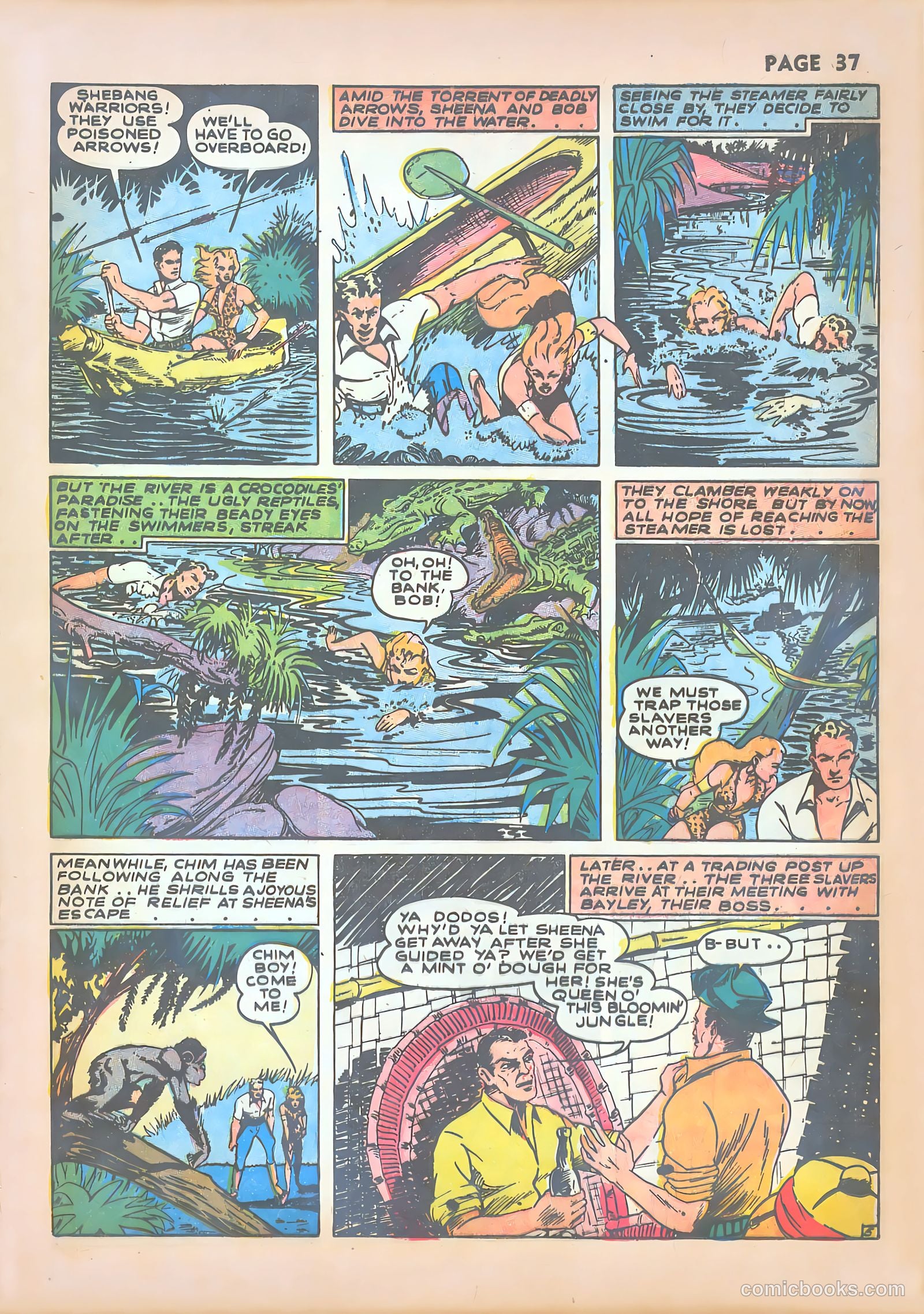Sheena, Queen of the Jungle #1 (1942) — page 39 of 68