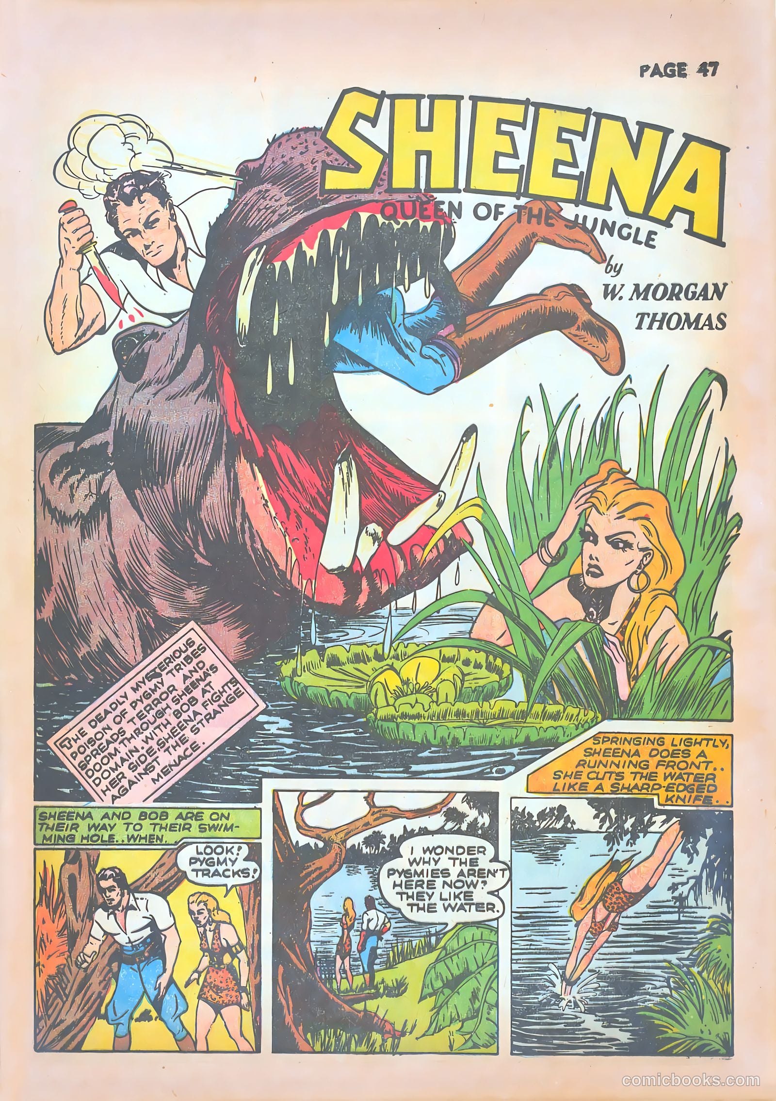 Sheena, Queen of the Jungle #1 (1942) — page 49 of 68