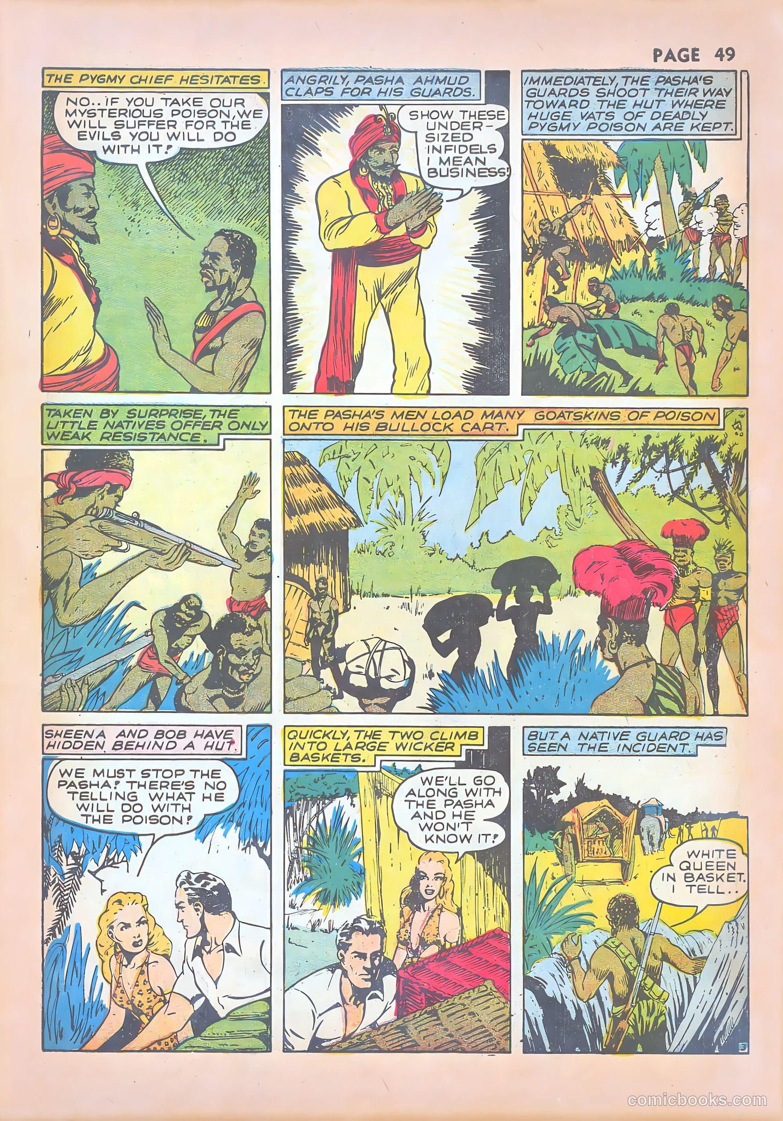 Sheena, Queen of the Jungle #1 (1942) — page 51 of 68