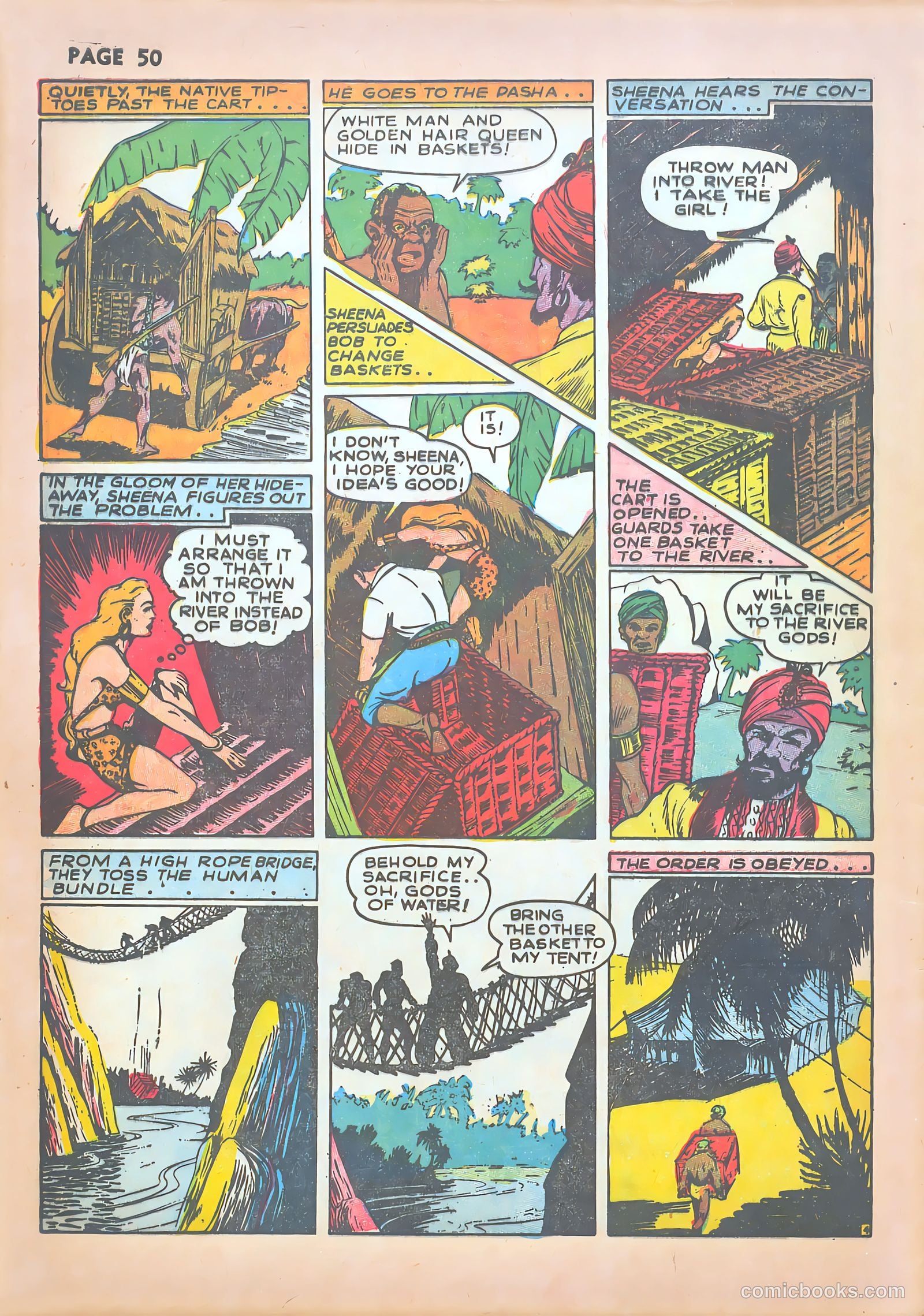 Sheena, Queen of the Jungle #1 (1942) — page 52 of 68