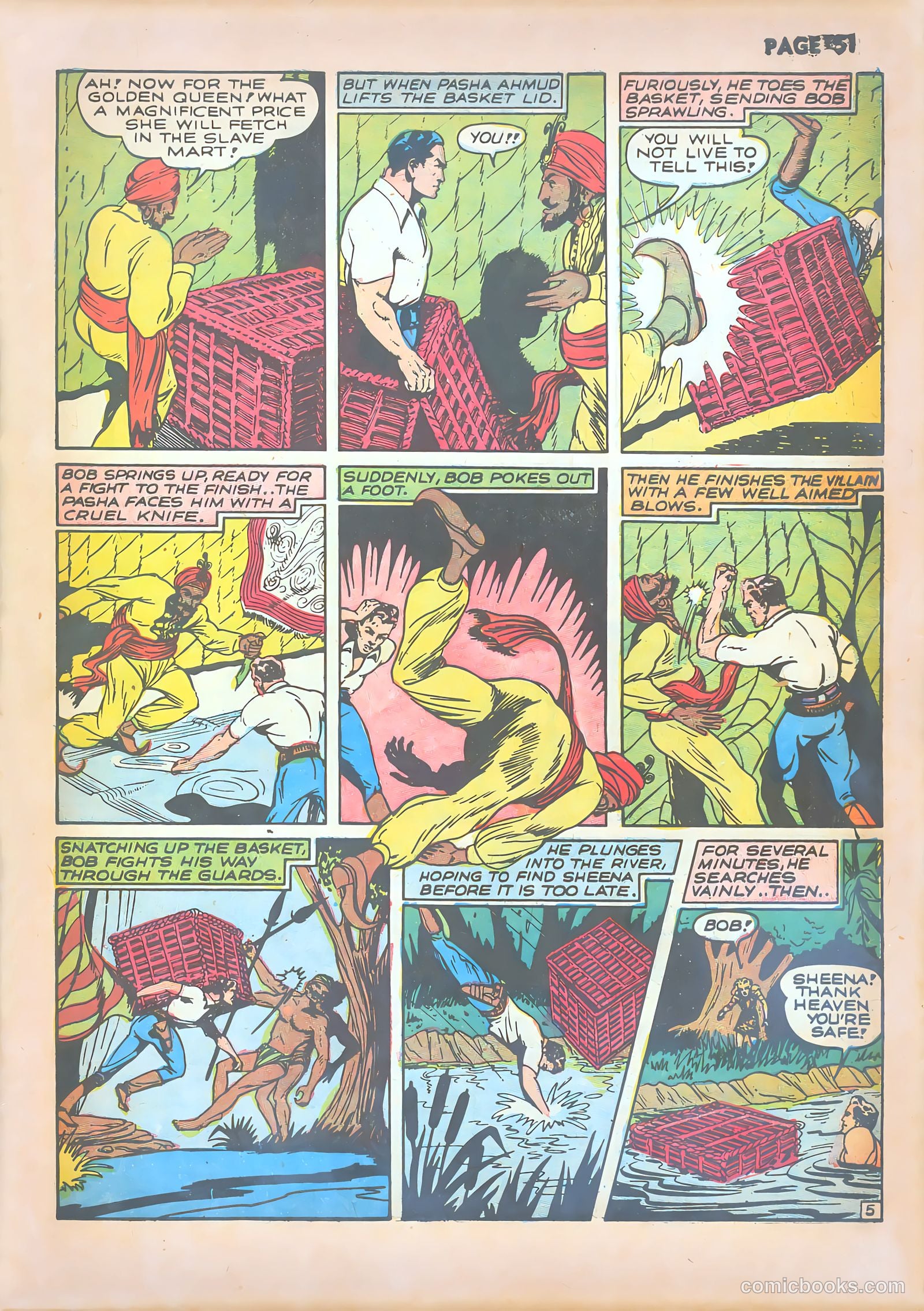 Sheena, Queen of the Jungle #1 (1942) — page 53 of 68
